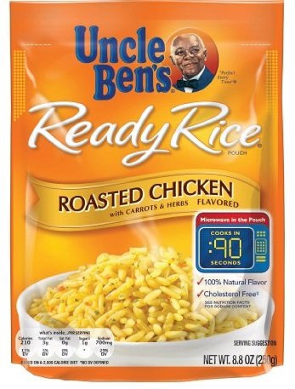 Uncle Ben’s Ready Rice Roasted Chicken Flavored (6 pouches) 3.3 lbs.