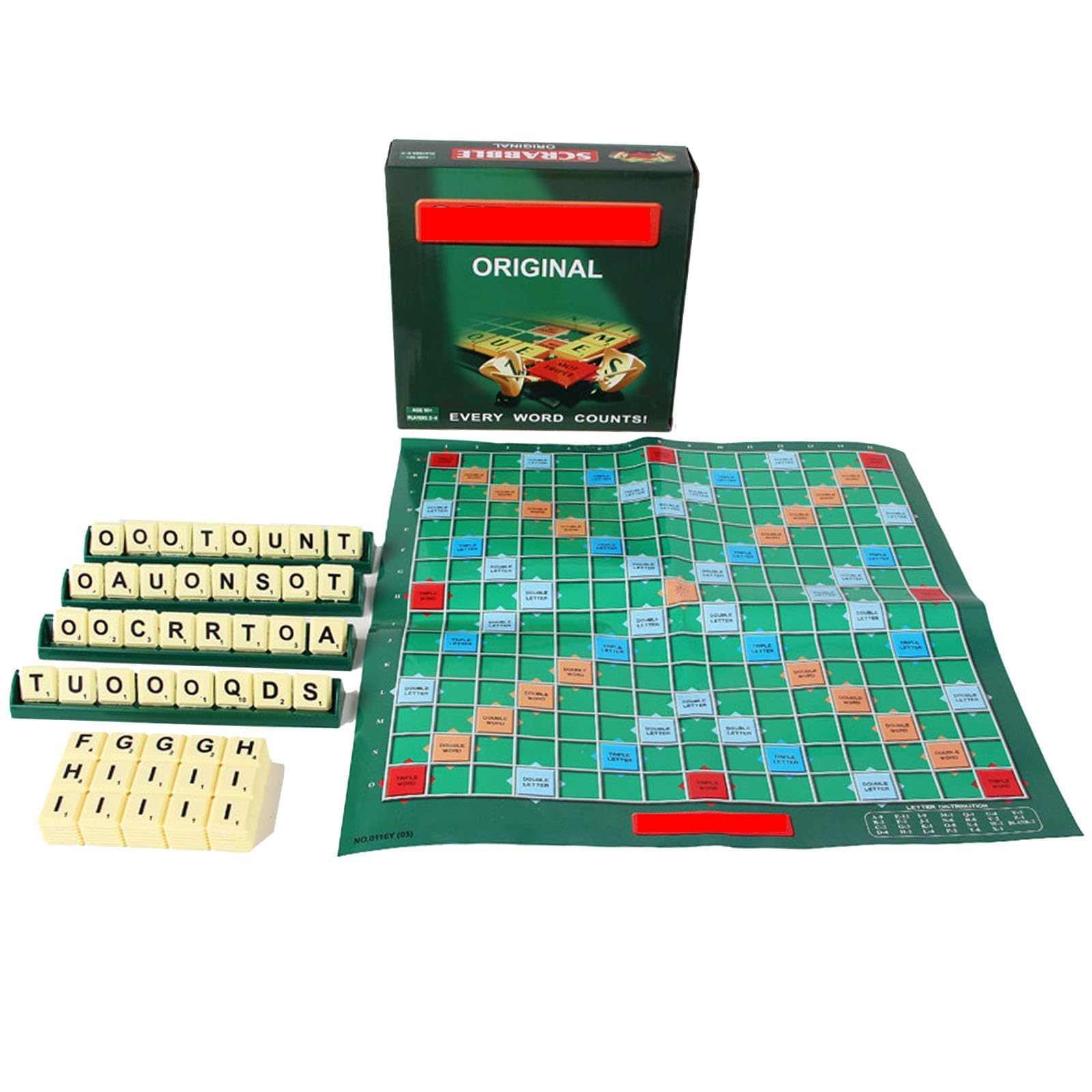 Board Games, Scrabble,Travel Games, Travel Scrabble,Original Crossword Board Game,Family Board Game for Kids, Word Game for Kids, 2 to 4 Players, Ages 6 to 10, English Version