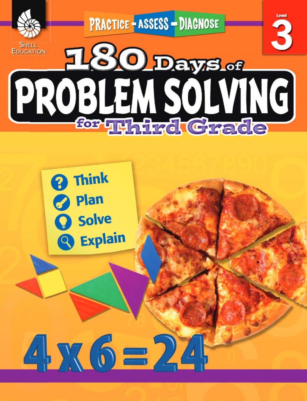 180 Days of Problem Solving for Third Grade – Build Math Fluency with this 3rd Grade Math Workbook (180 Days of Practice)