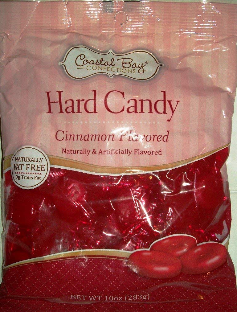 Coastal Bay Cinnamon Flavored Hard Candy 10 Oz Bag