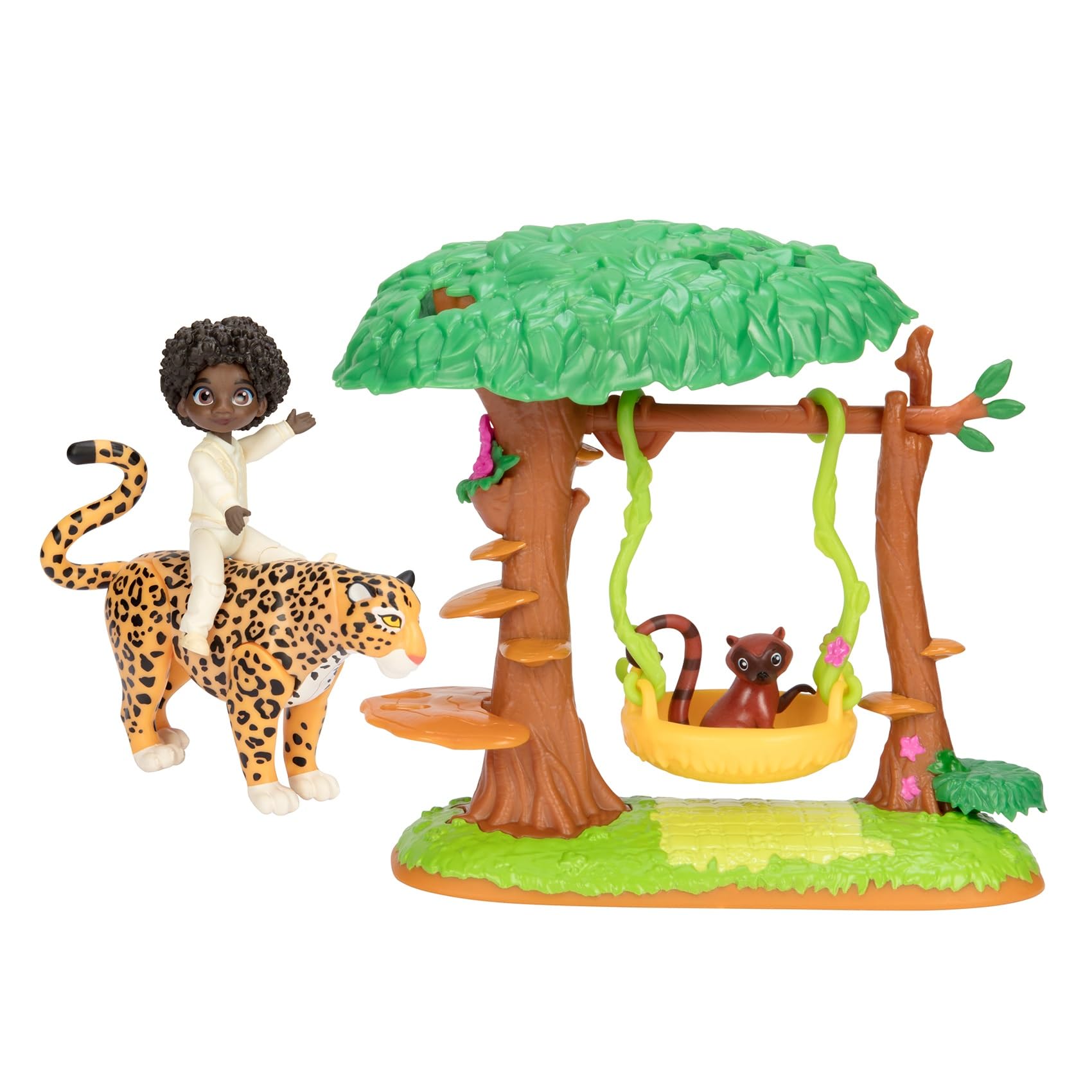 Disney EncantoAntonio's Animal Swing Playset with Jaguar Figure