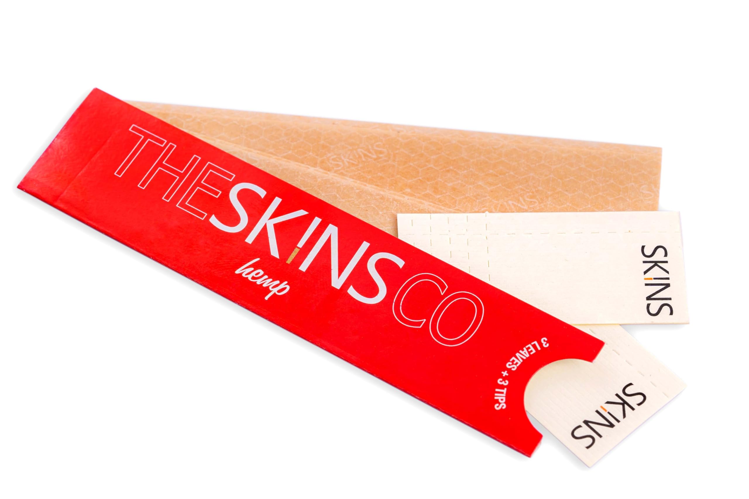 THESKINSCO™ 3+3 Premium Hemp Rolling Paper and Filter Tips(Pack Of 50)