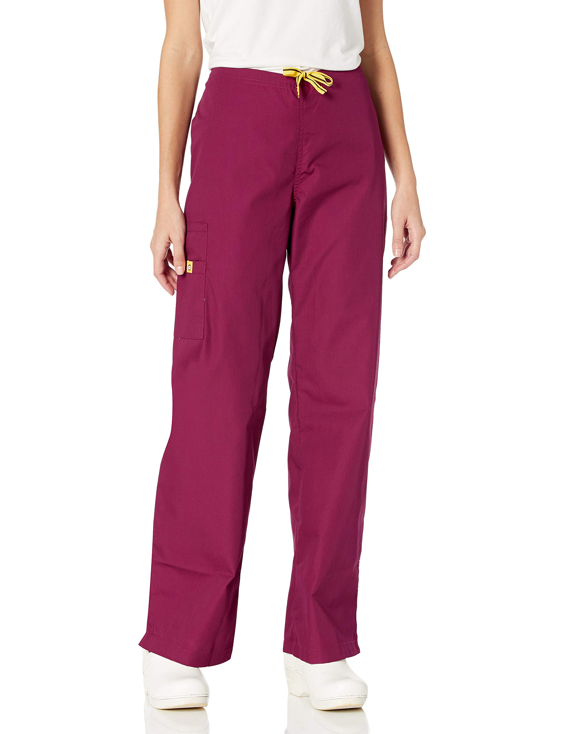 WonderWink Women's Origins Sierra Scrub Pant, Wine, Medium