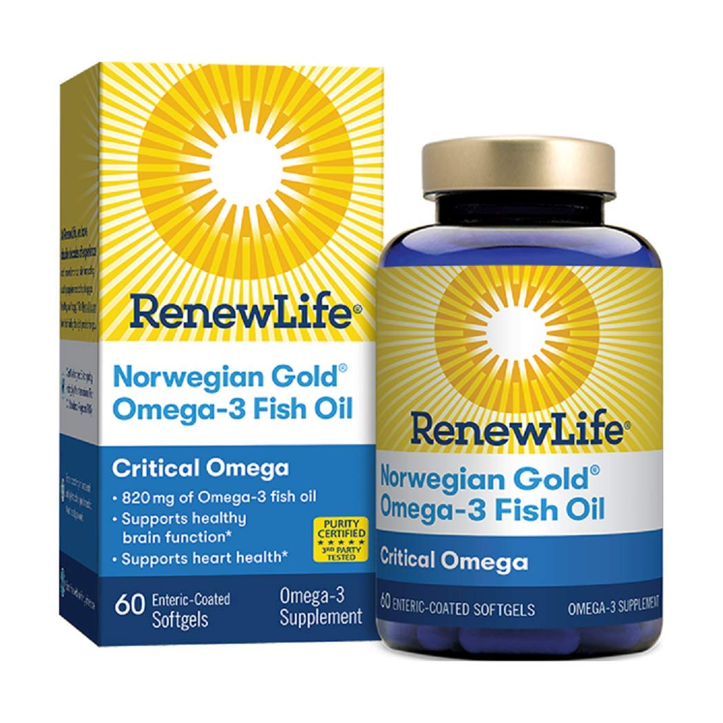 Renew Life Critical Omega Softgels, 60 Softgels