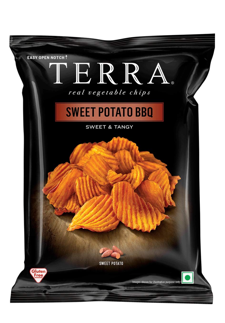 Hain Celestial Terra Sweet Potato Bbq, Sweet & Tangy, 30 Gm (Pack Of 1)