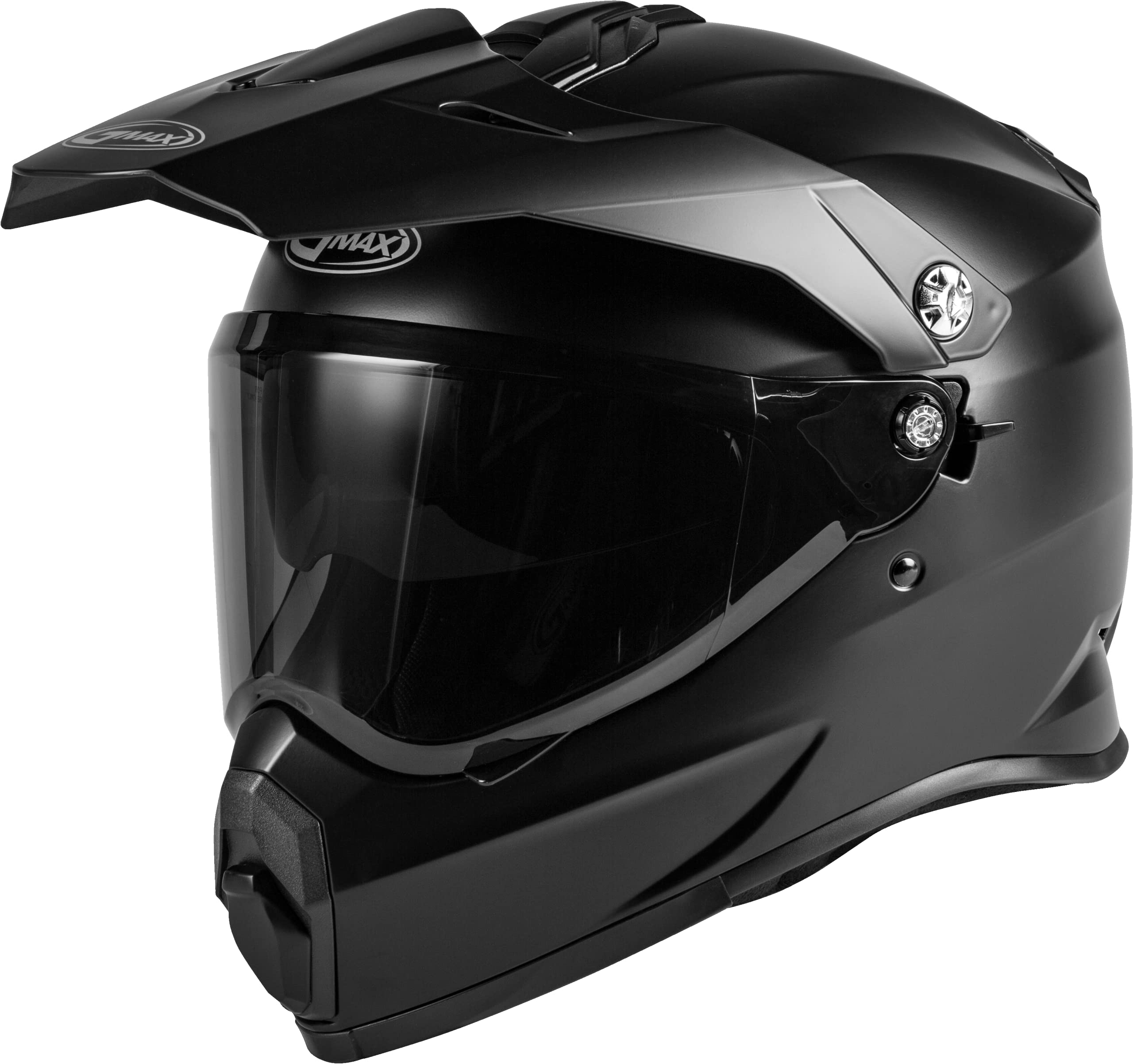 GMAX AT-21 Adventure Adult Street Motorcycle Helmet - Matte Black/X-Large