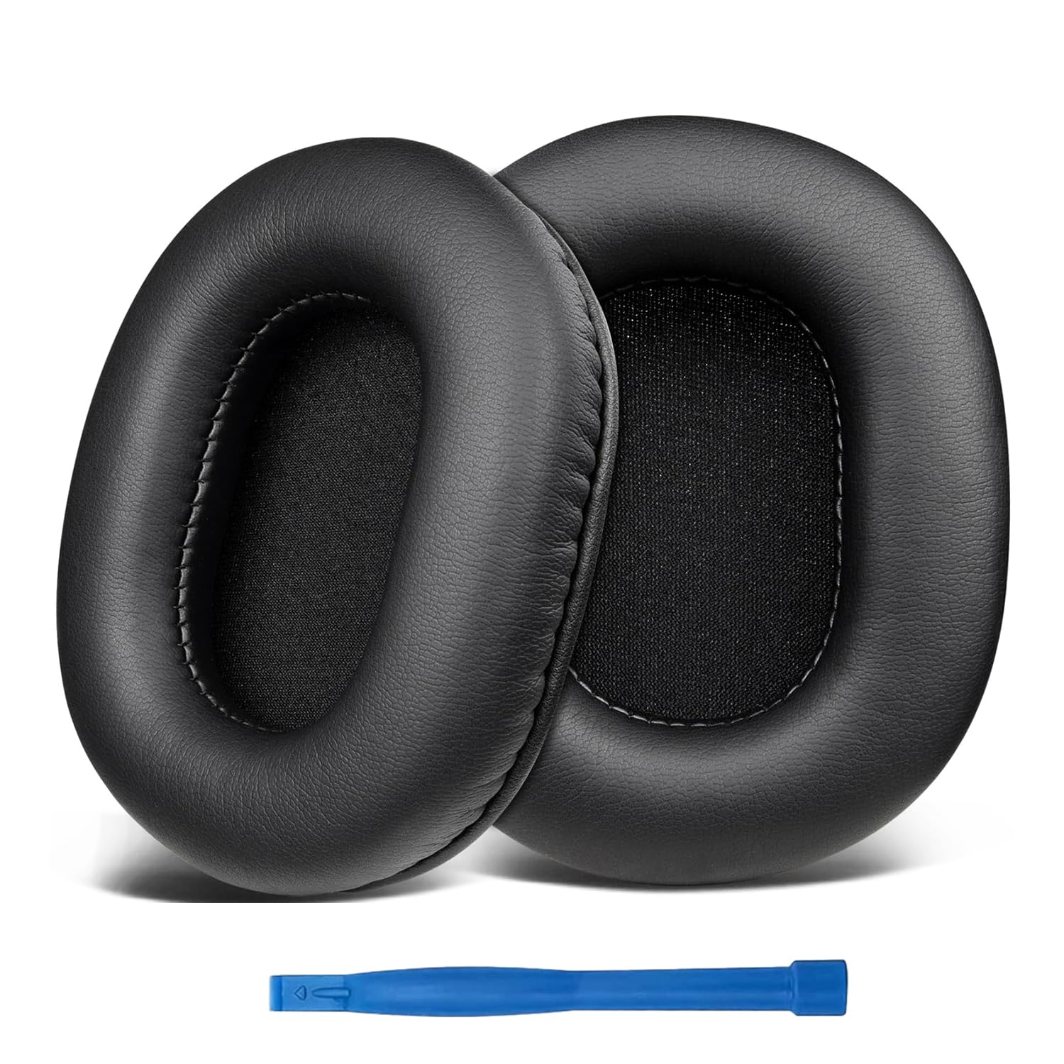 Street27® Earpads Cushions Compatible with Audio Technica ATH M50X M50XBT M50RD M40X M30X M20X MSR7 M-Series Headphones, Earpads with Softer Protein Leather, High-Density Memory Foam Ear Pads