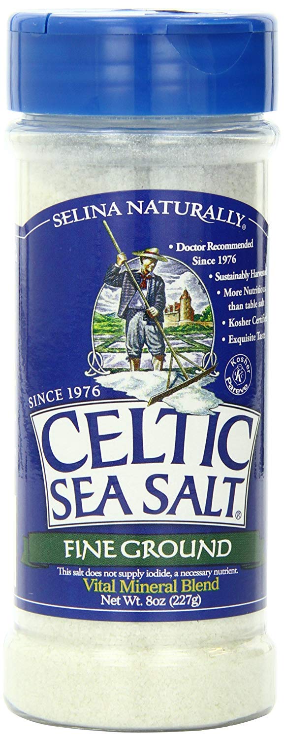 CELTIC SEA SALT, Fine Ground Shaker, 8 oz