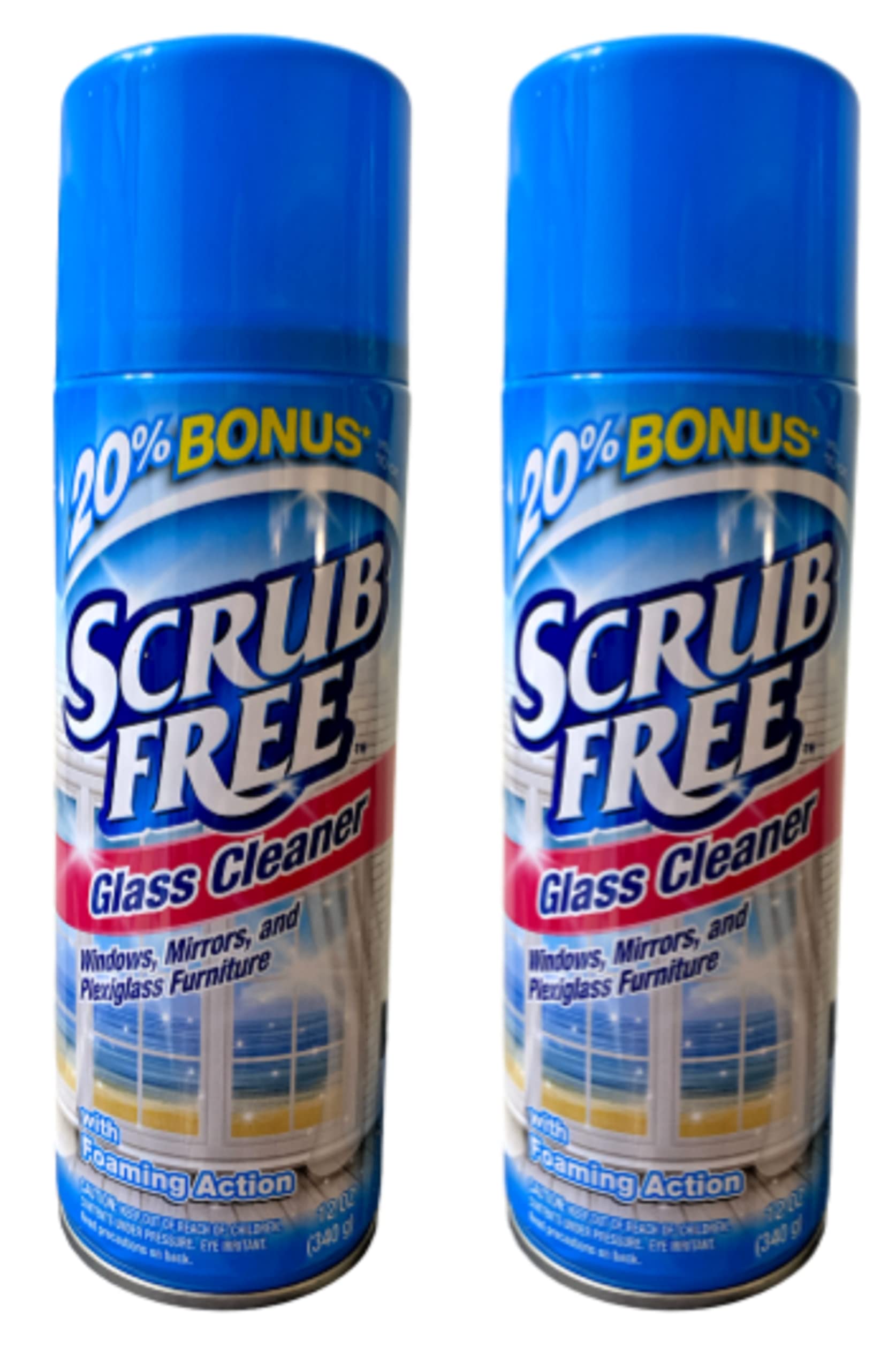 Scrub Free All Purpose Glass Cleaner with Foaming Action (2)