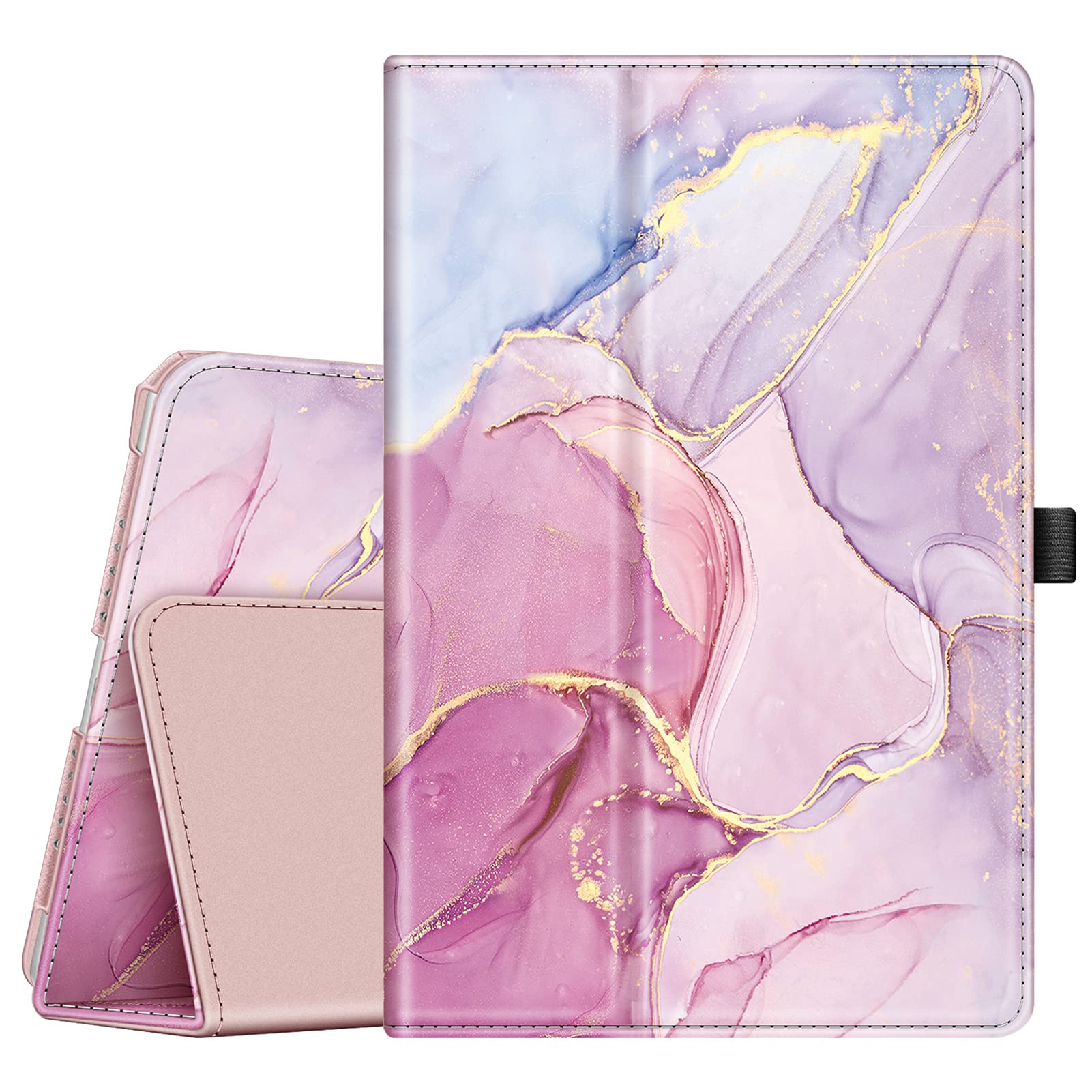 Fintie Case for iPad 9.7 2018/2017, iPad Air 2, iPad Air - [Corner Protection] Premium Vegan Leather Folio Stand Cover, Auto Wake/Sleep for iPad 6th / 5th Gen, iPad Air 1/2, Glittering Marble