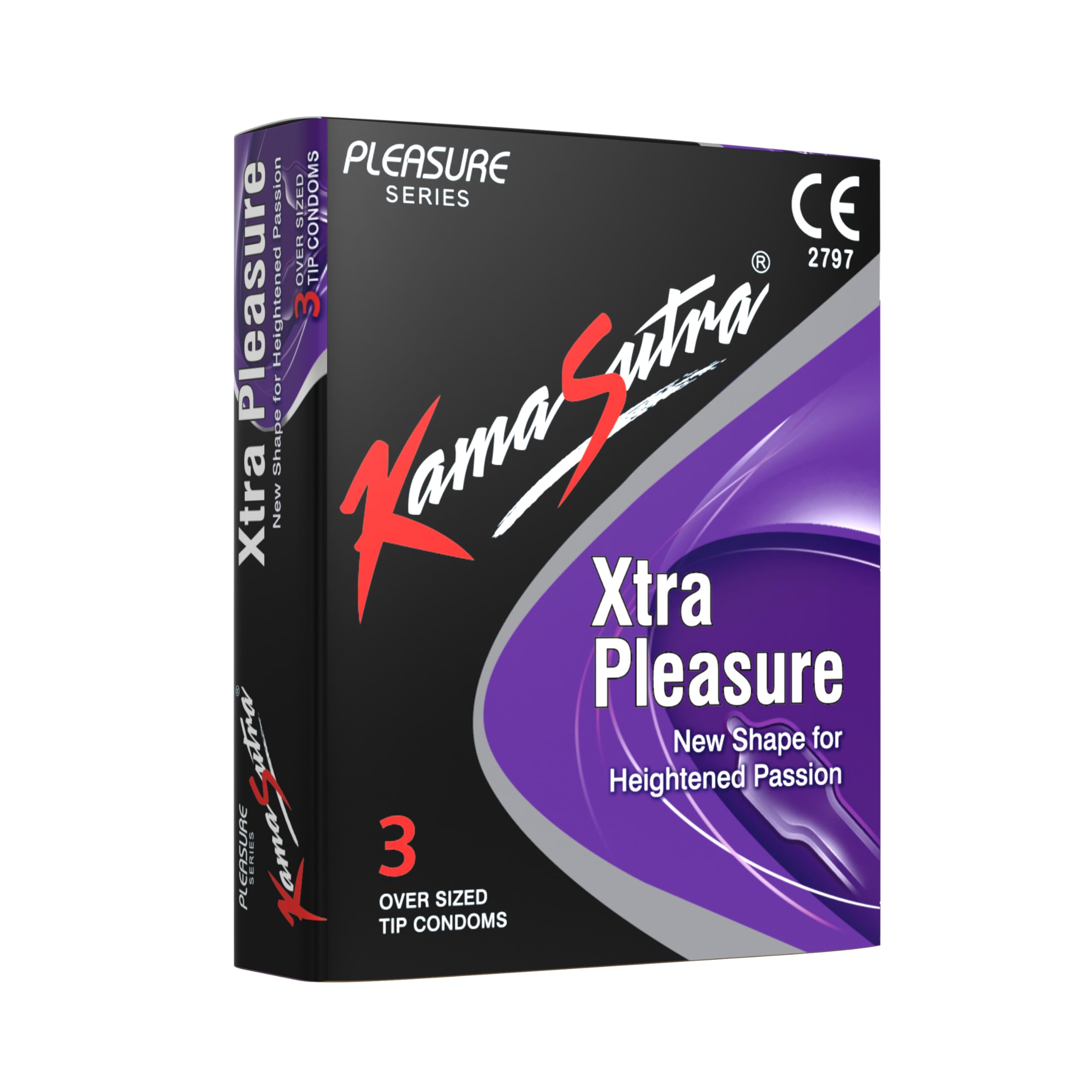 KAMASUTRA CONDOMS XTRA PLEASURE - 3'S