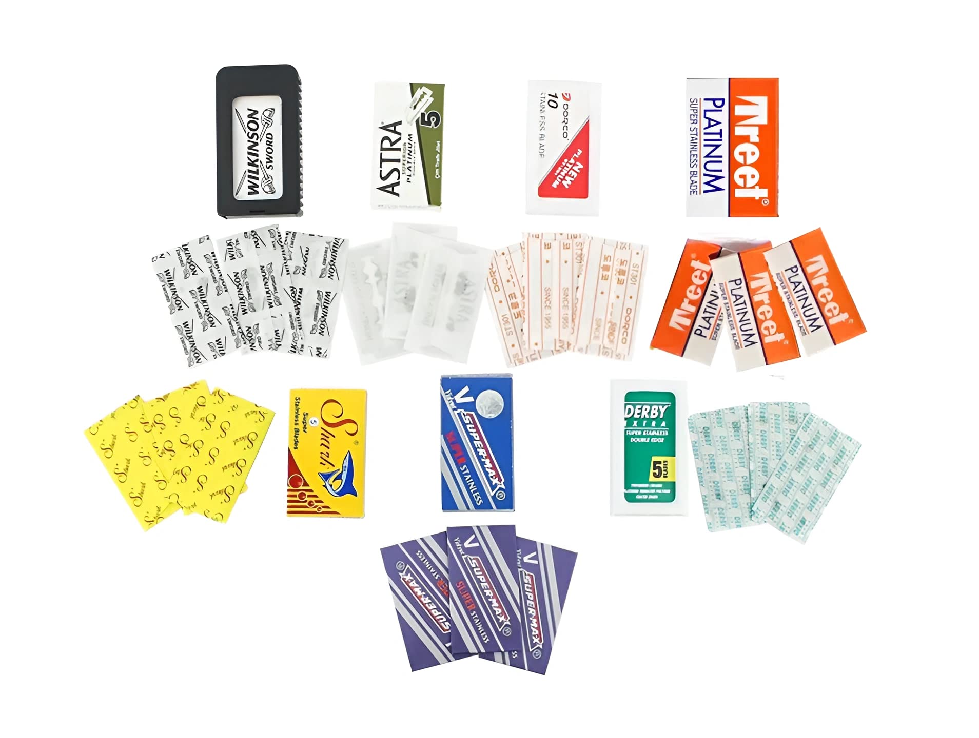 Razor Blades Club Double Edge Sample Pack (3x each)