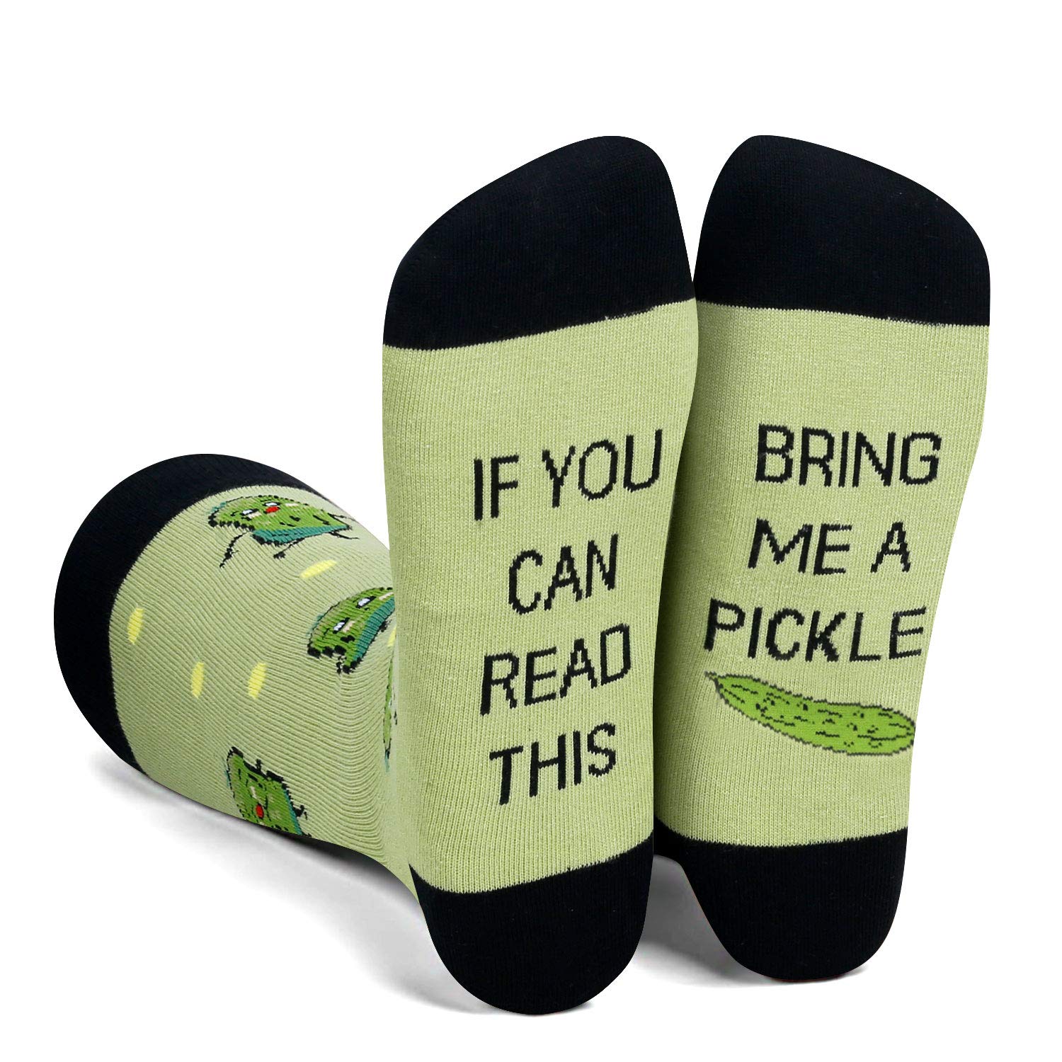 Zmart Funny Pickle Gifts Ice Cream Gifts - Pickle Ice Cream Food Socks Men Women