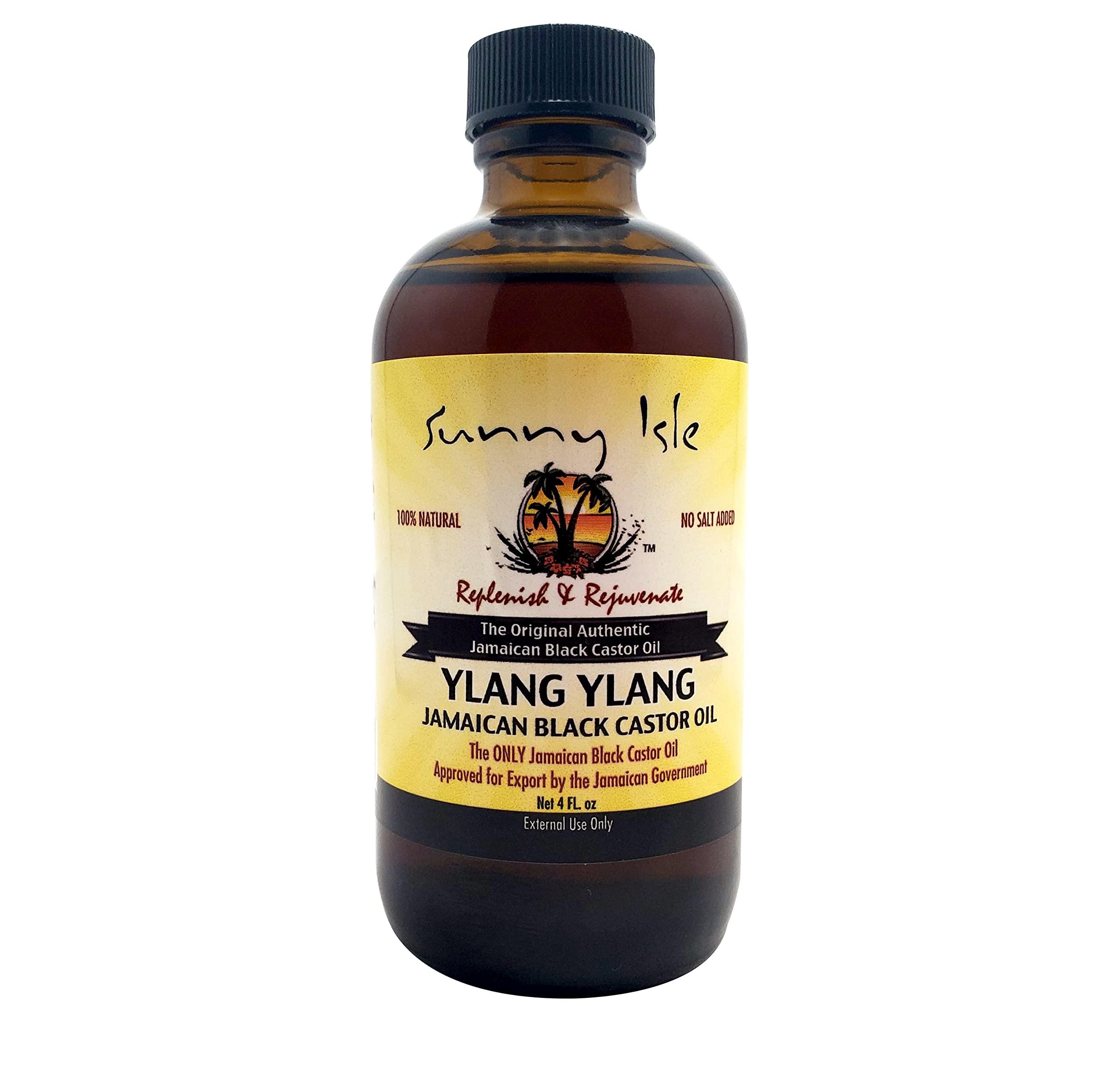 Sunny IsleYlang Jamaican Black Castor Oil, 8 Oz