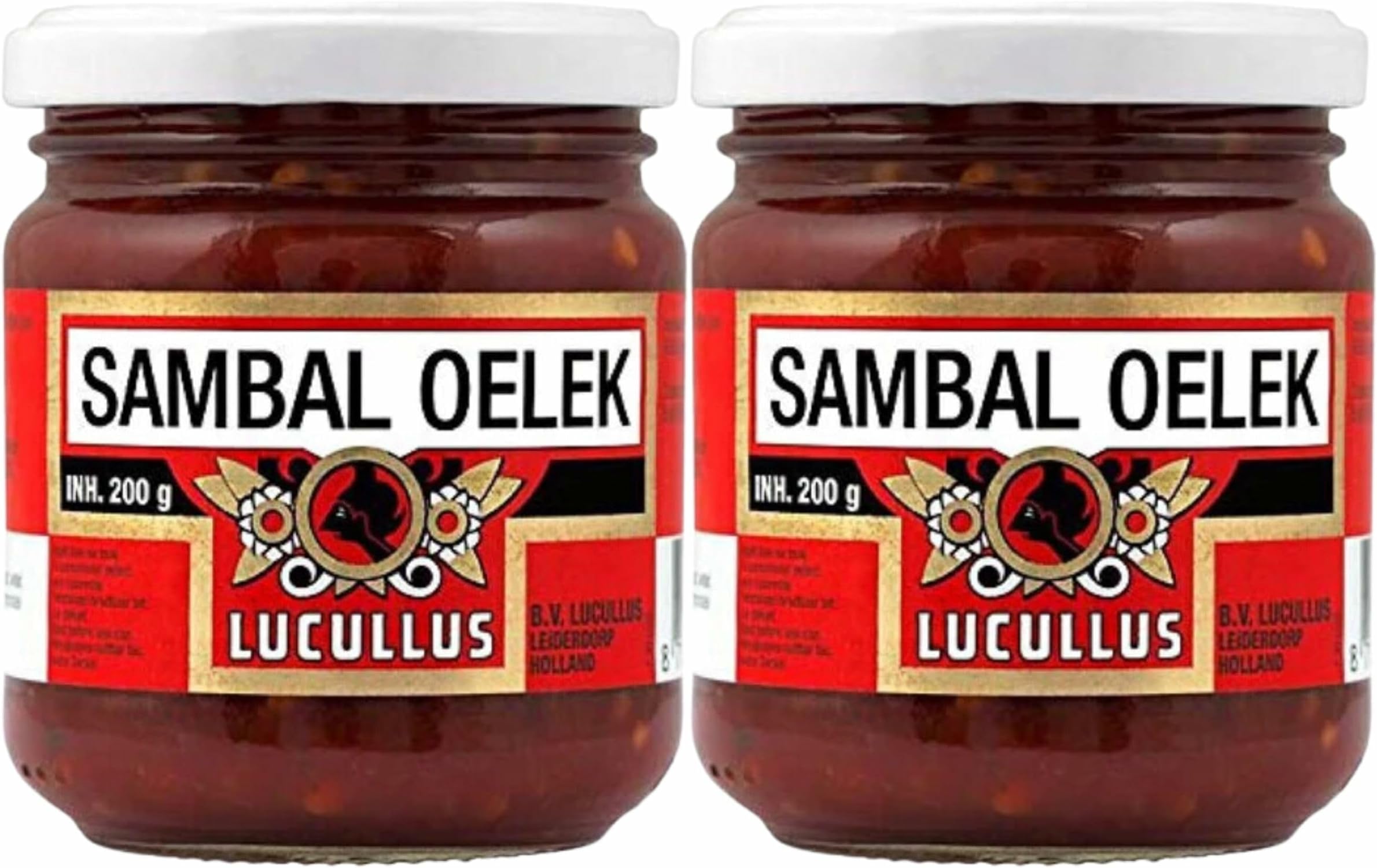 Sambal Oelek Chili Paste 200g - Pack by 2