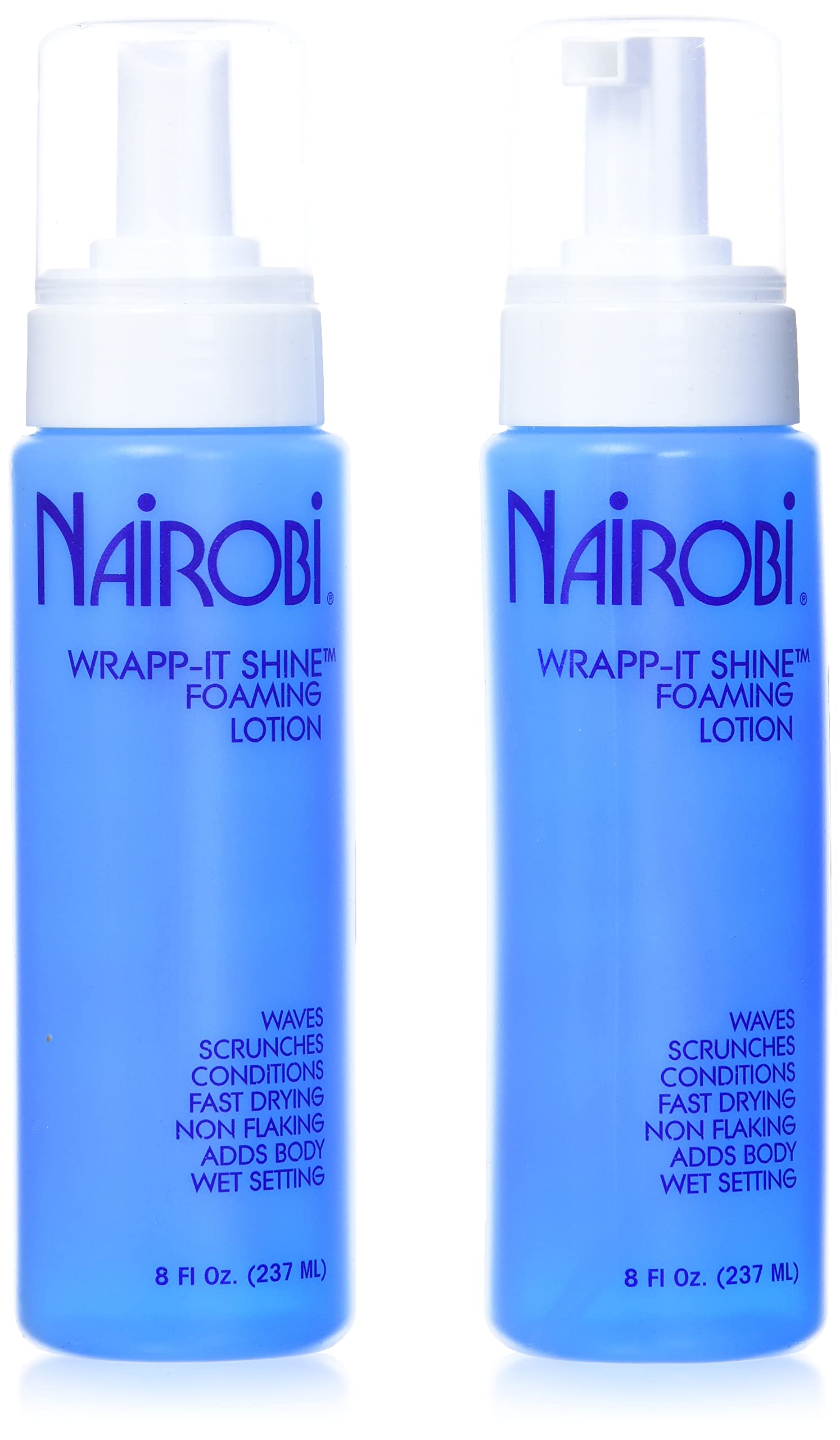 Nairobi Wrapp-It Shine Foaming Lotion 8 oz *PACK OF 2*