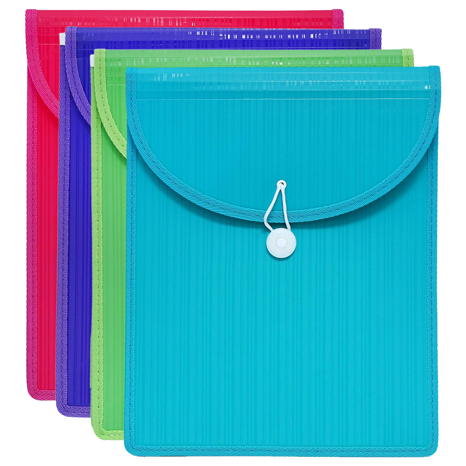 Foldermate Top Load Attache File - A4, Multi Color - FM004