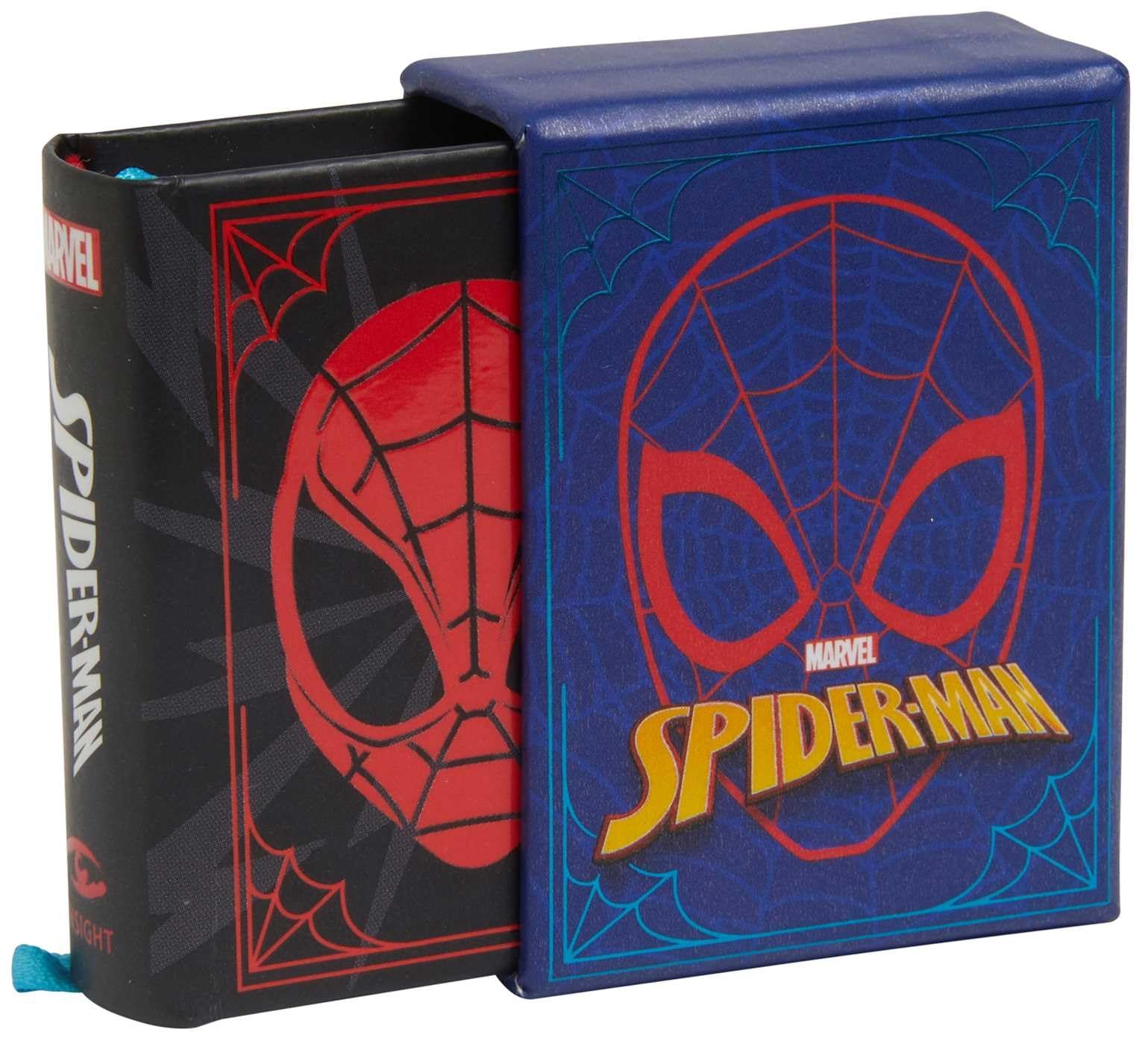 Insight Editions Marvel Comics: Spider-Man (Tiny Book): Quotes and Quips from Your Friendly Neighborhood Super Hero (Fits in the Palm of Your Hand, Stocking Stuffer, Novelty Geek Gift) Hardcover – Big Book, 9 March 2021