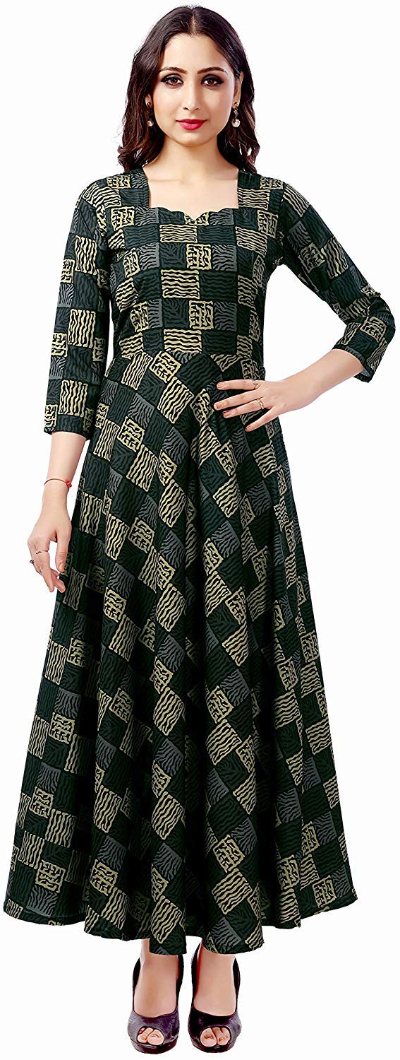 AvishaBeautiful Fancy Rayon Gown for Women