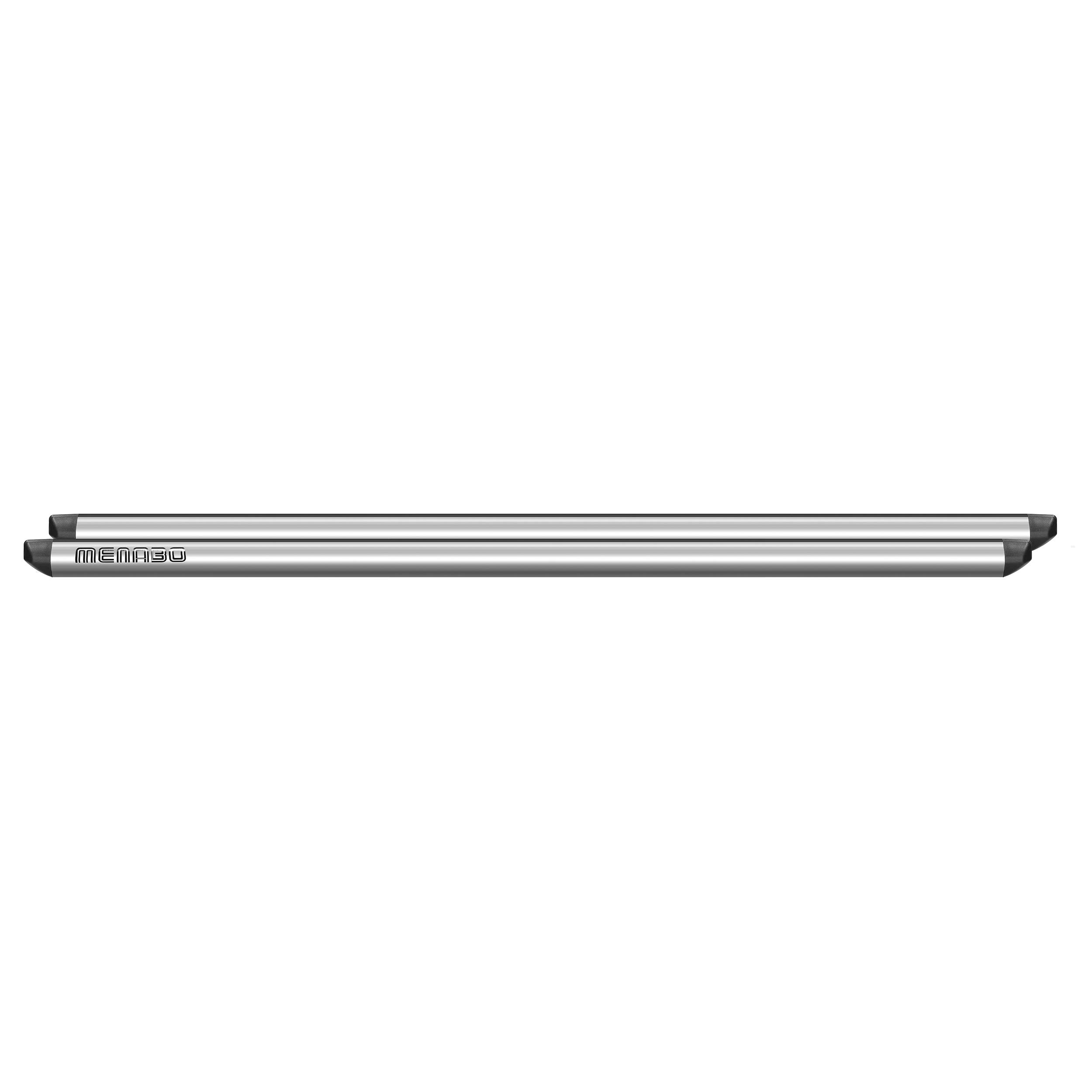 MENABOProfile Roof Bar Medium, Set of 2, Silver,Made in Italy