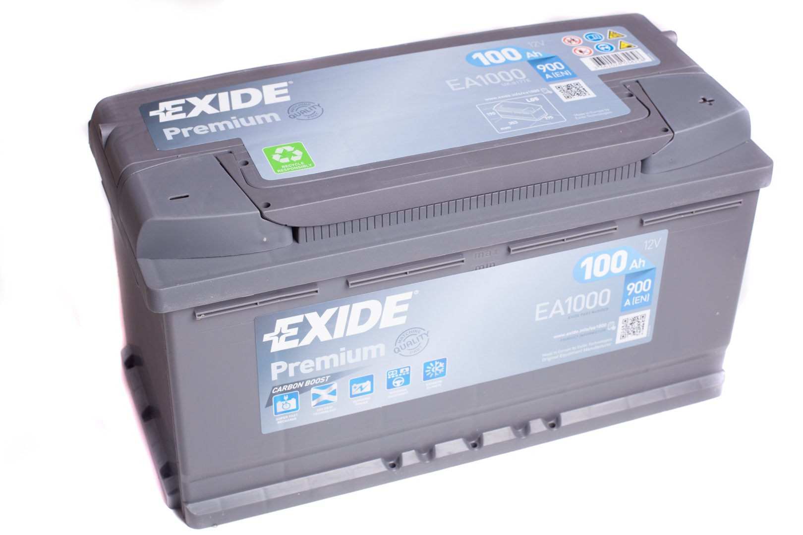 EA1000 Exide Premium Car Battery 017TE