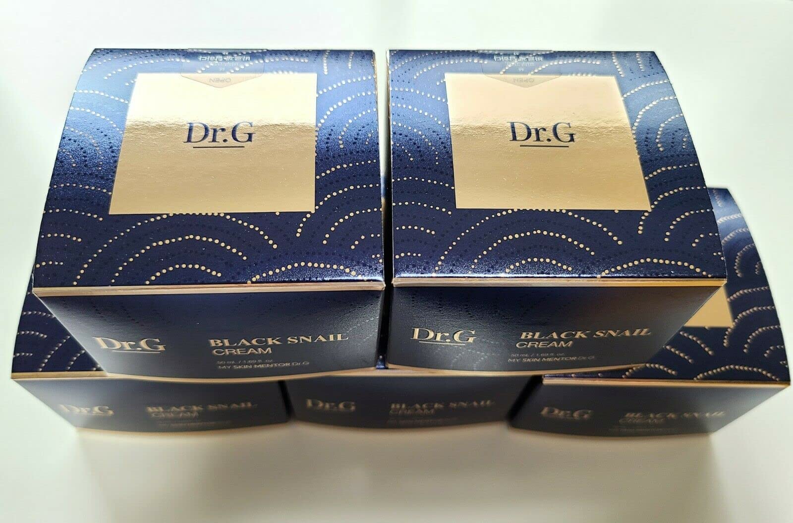 [New Package]Dr.G Black Snail Cream 50ml, 5EA (50ml x 5)