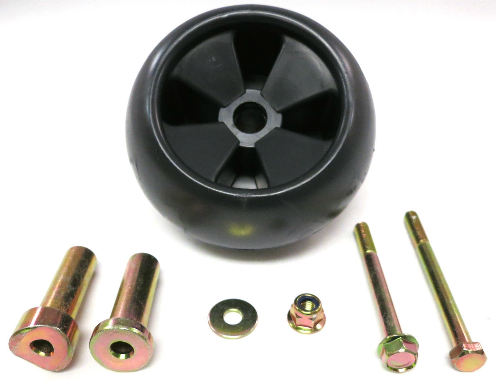 The ROP Shop Deck Wheel KIT fits John Deere GT225 GT235 GT235E GT242 GT245 GT262 GT275 Mowers