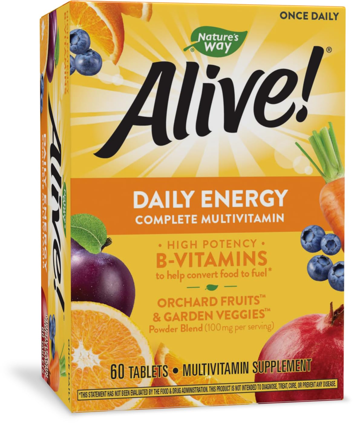 Nature's Way Alive Daily Energy Tablets (60)