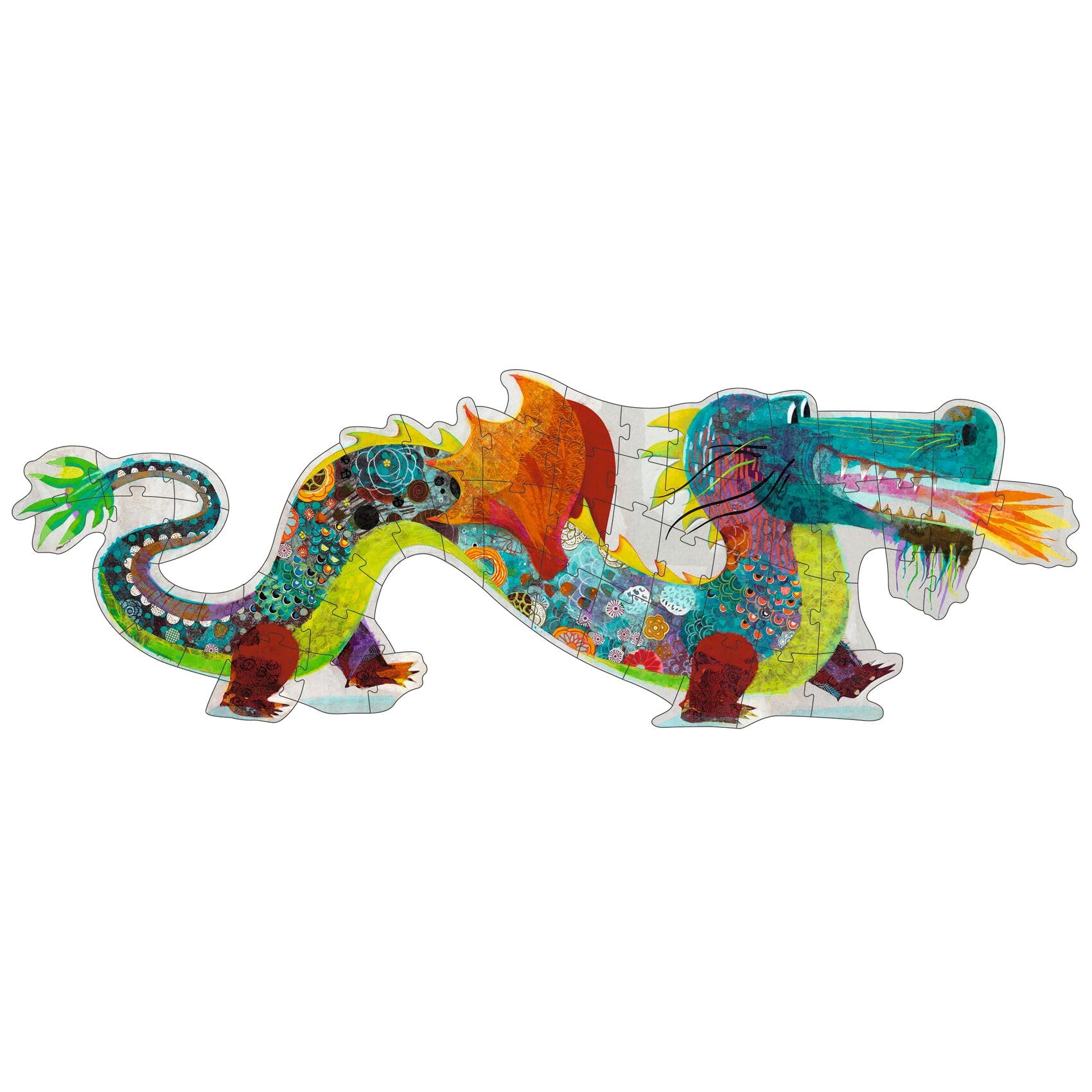 Djeco Leon the Dragon Puzzle - 58pcs