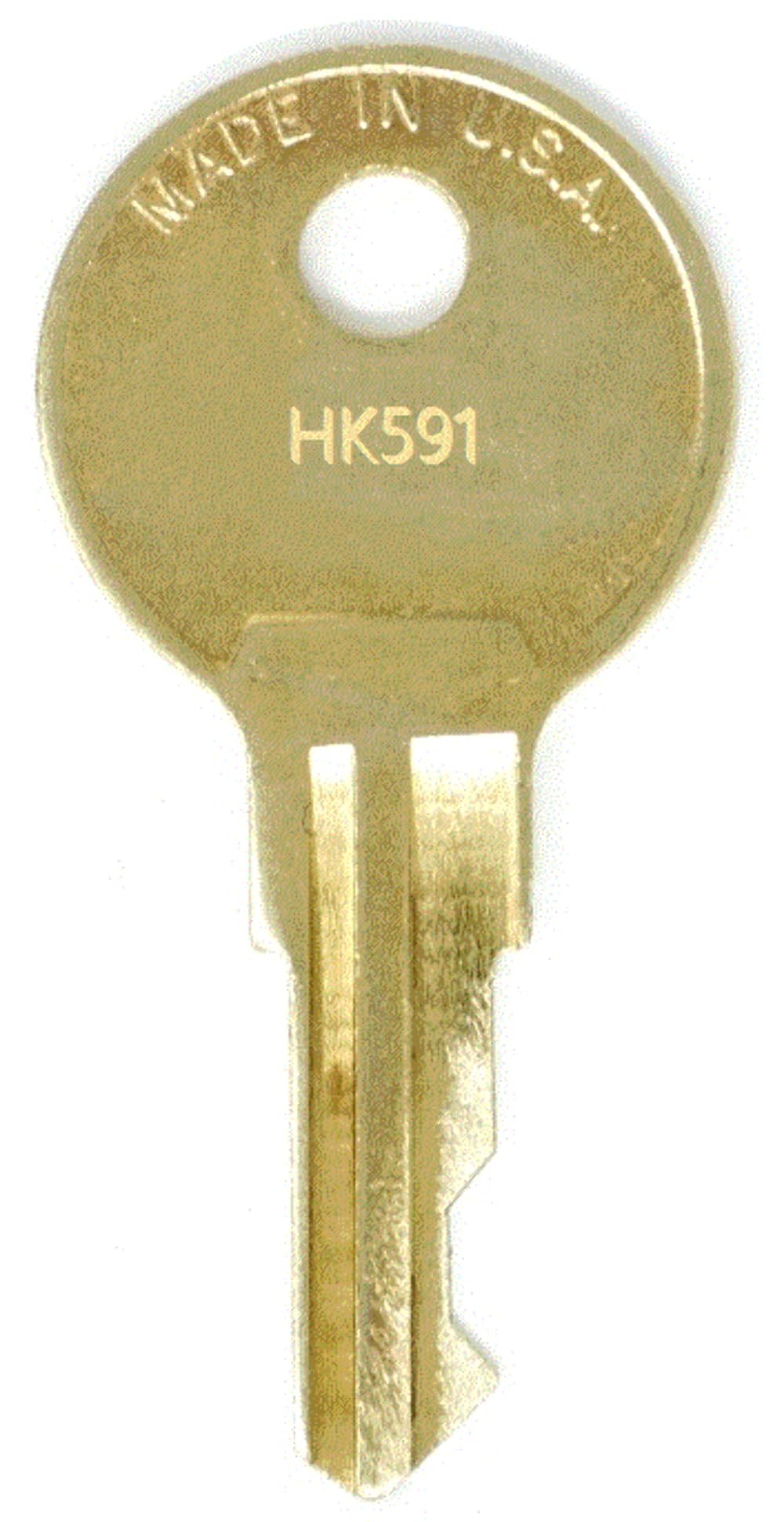 Kimball Office HK591 File Cabinet Replacement Key HK591