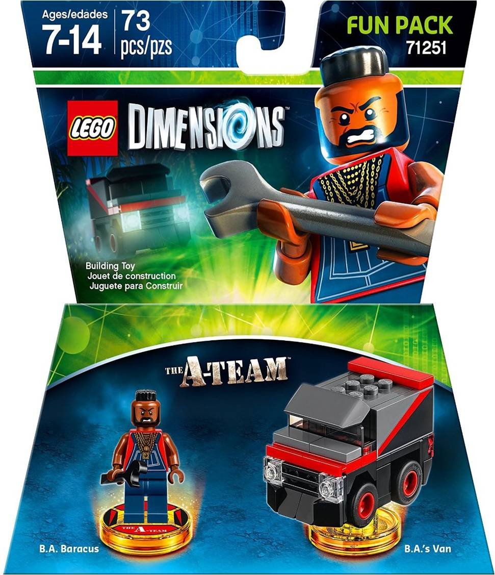 Warner Home Video - Games LEGO Dimensions, A Team Fun Pack B.A. Baracus - Not Machine Specific