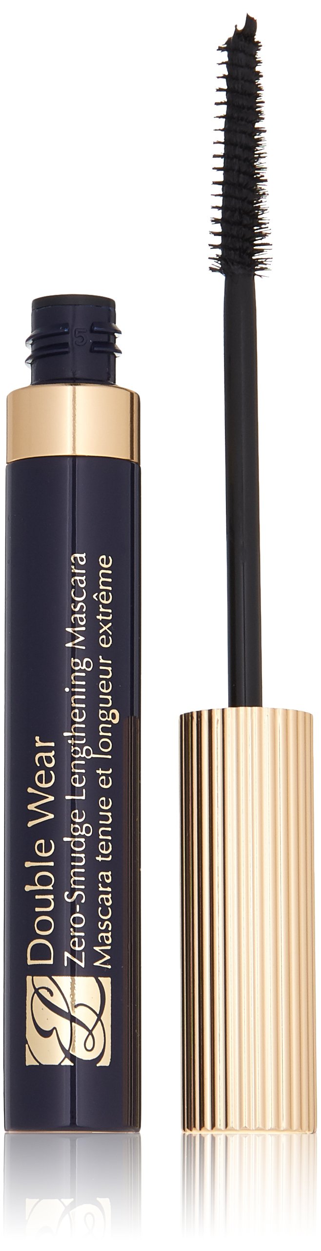 Estee Lauder | Double Wear | Zero-Smudge Lenghtening Mascra | 15 Hour Wear |-Fragrance Free | Ophthalmologist Tested, black, 0.22 oz