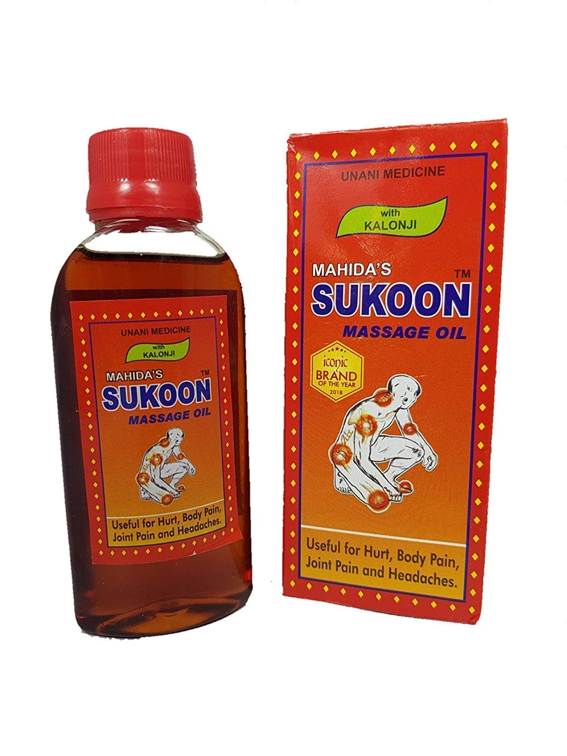 Panihari Mahida's Sukoon Red Massage Oil, 200 ml (Pack of 2), Multicolor