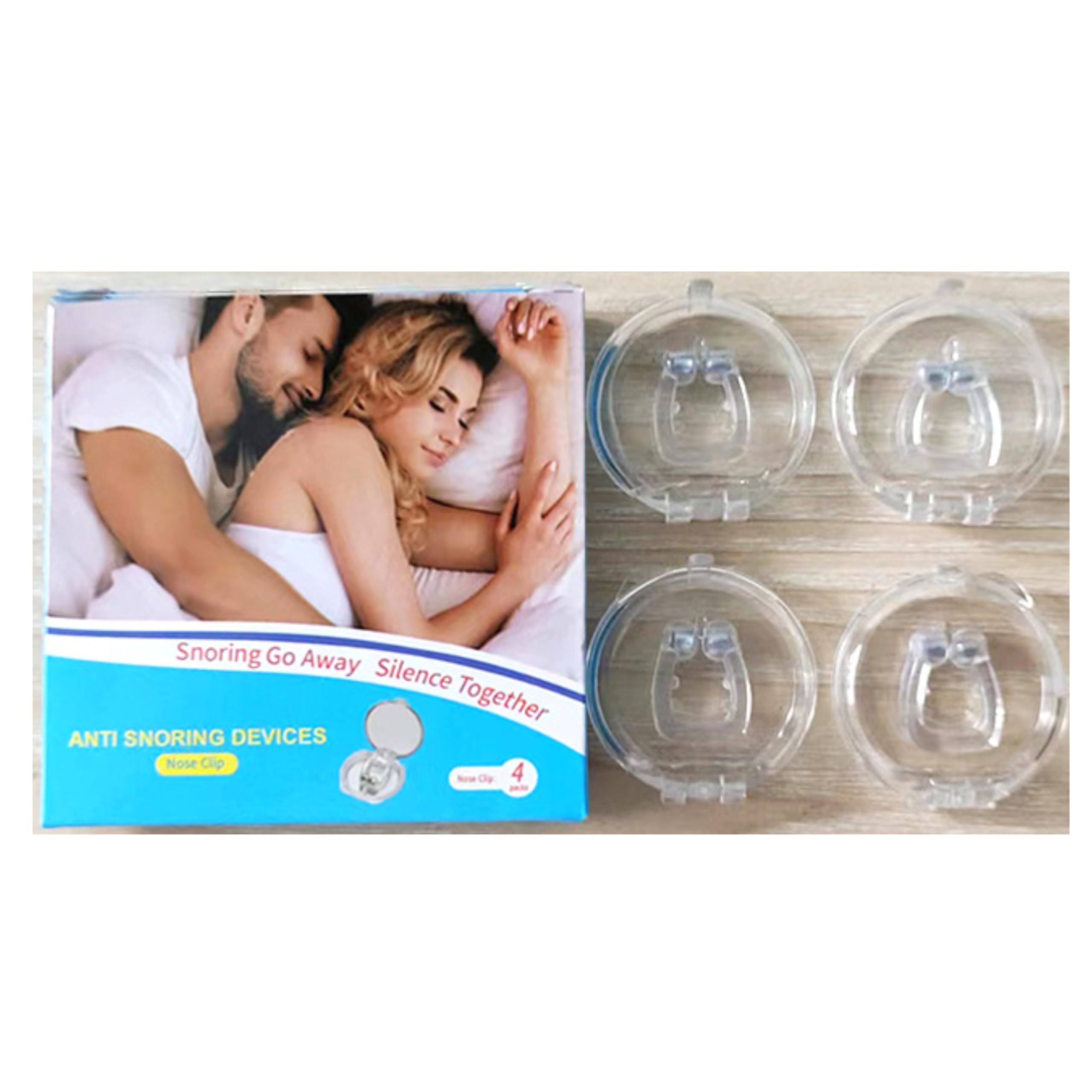 Anti Snoring Device,Stop Snoring Device Silicone Magnetic Anti Snoring Nose Clip,Snoring Correction Effective Breathing Aid,Stop Snoring to Sleep (4)