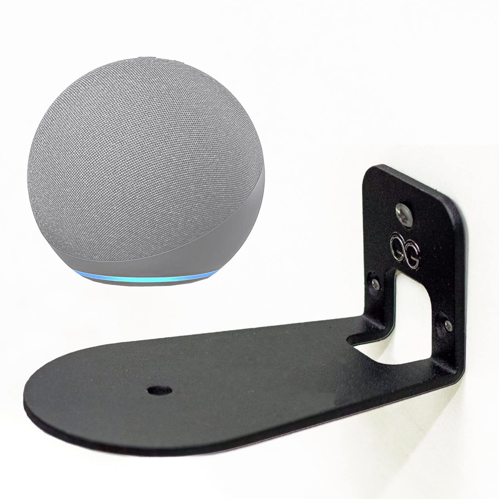 GadgetGear Made for Amazon Wall Mount for Echo (4th Gen), Echo (3rd Gen) and Echo Plus (2nd Gen) (Black)