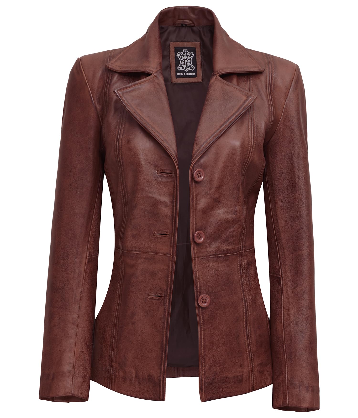 FJackets Leather Jacket Women - Real Lambskin Leather Blazers & Leather Coats For Women