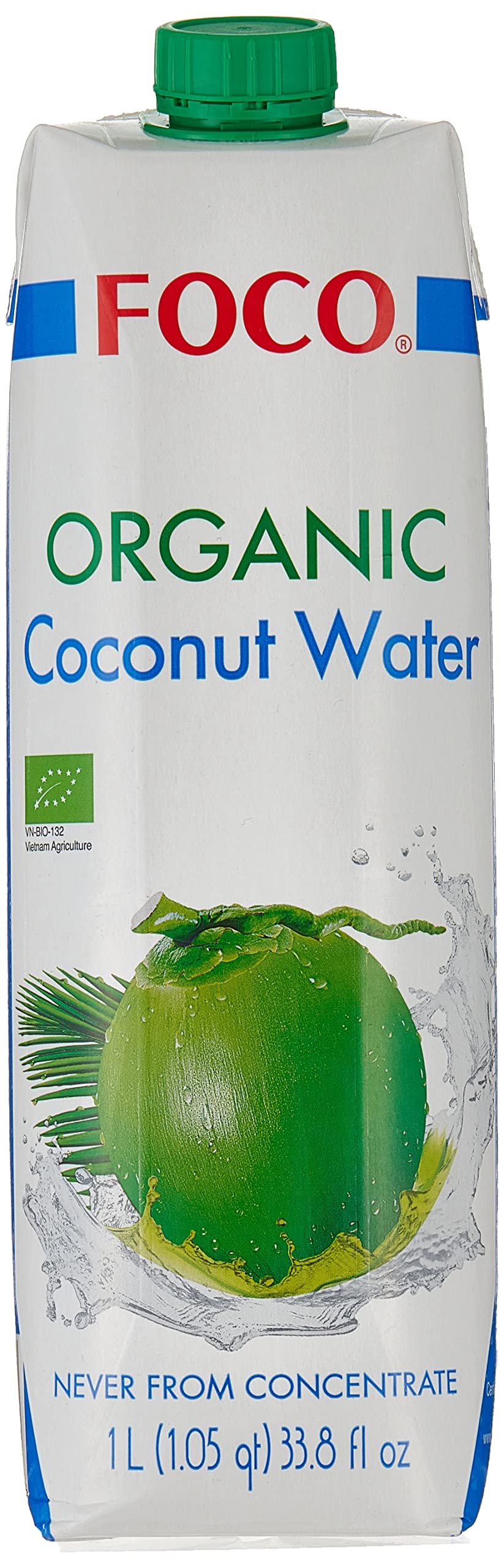 Foco Organic Coconut Water 1 Liter