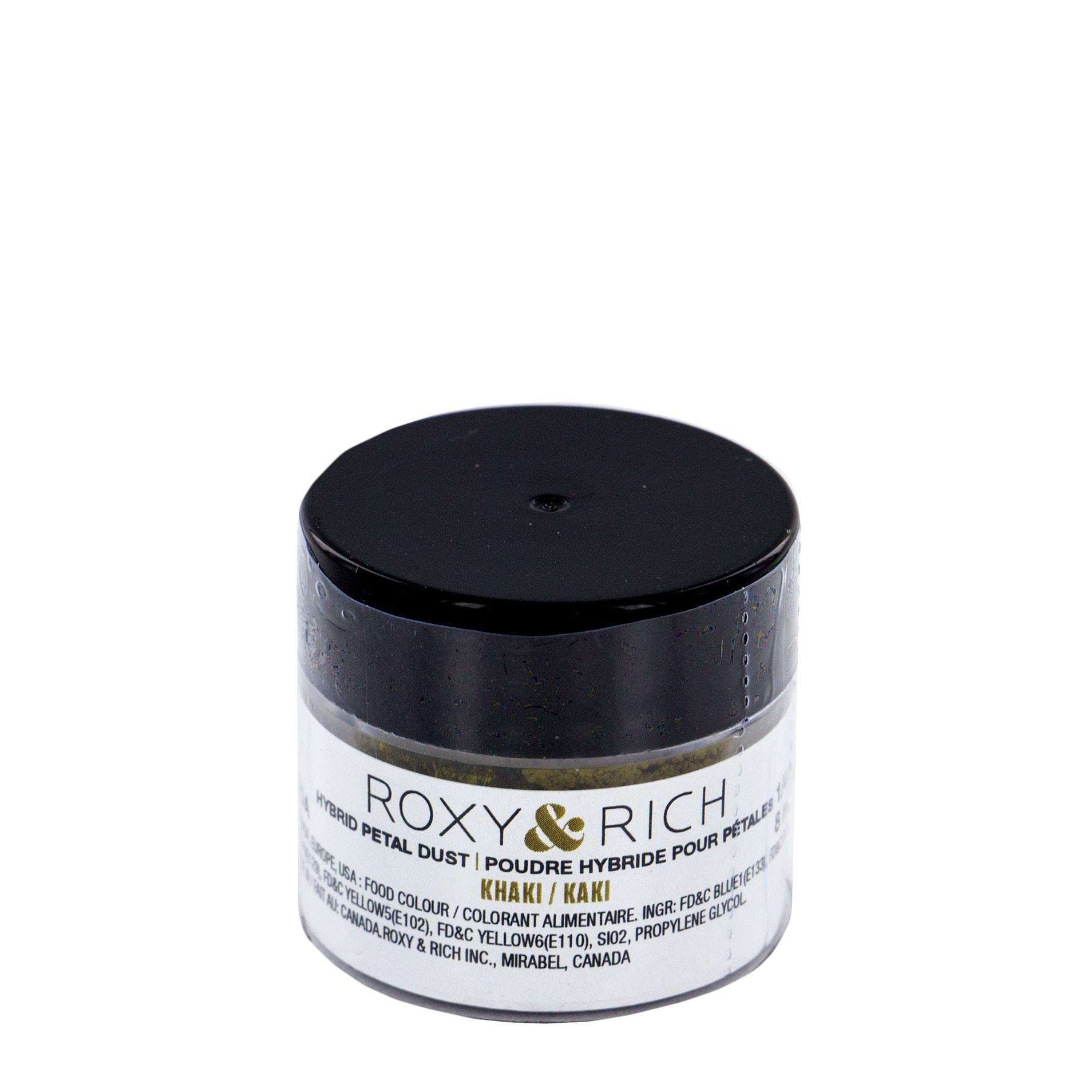 Edible Hybrid Petal Dust, Khaki by Roxy & Rich