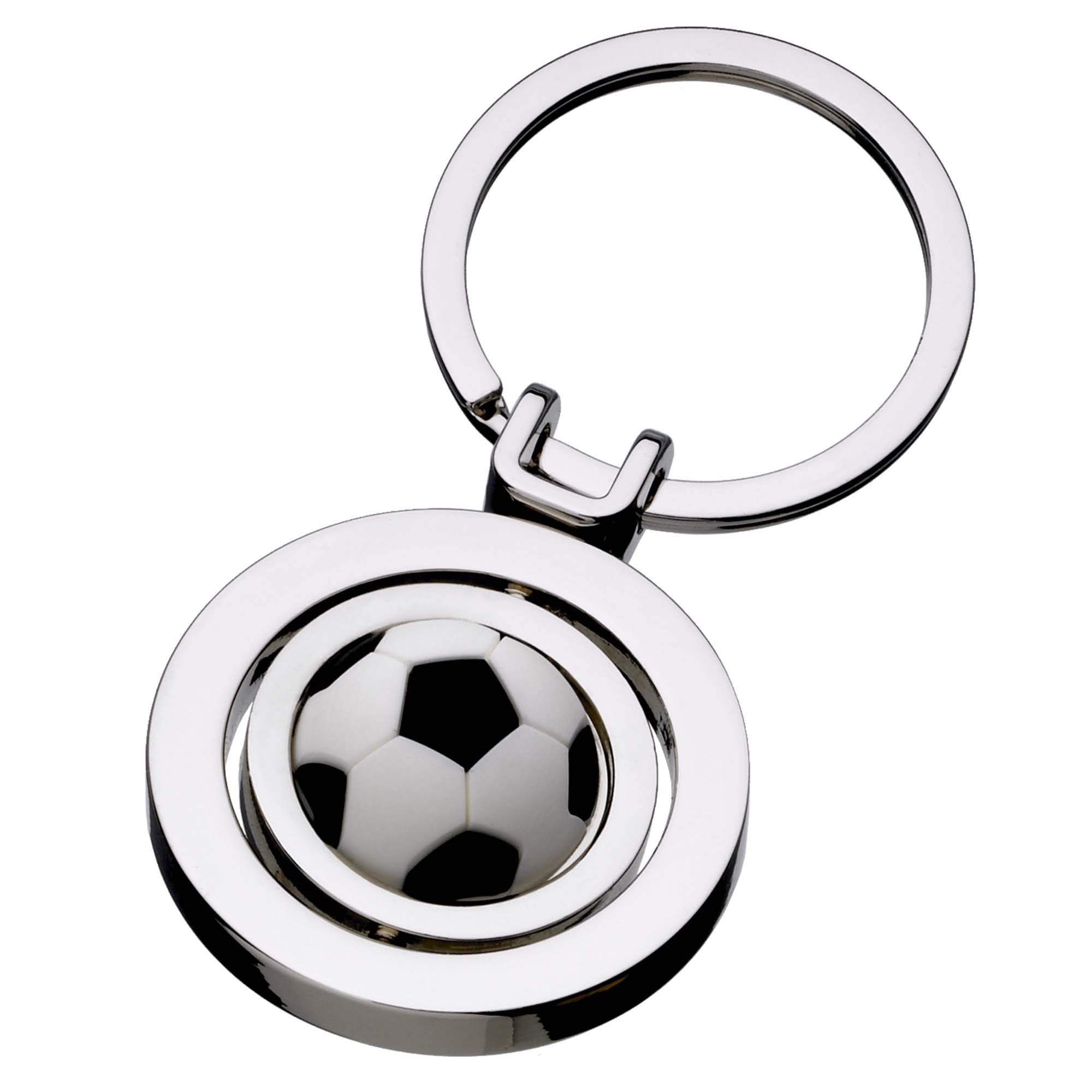 Womack Graphics Football Spinner Keyring with Free Engraving upto 50 letters HK608