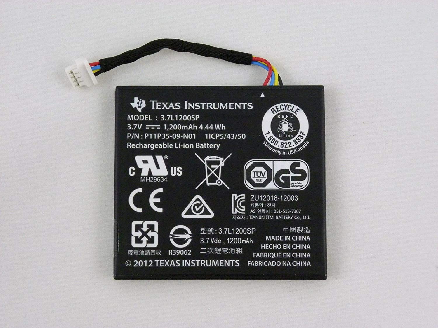 Rechargeable Battery for TI Nspire/TI Nspire CAS, CX, CX CAS/TI 84 Plus C SE