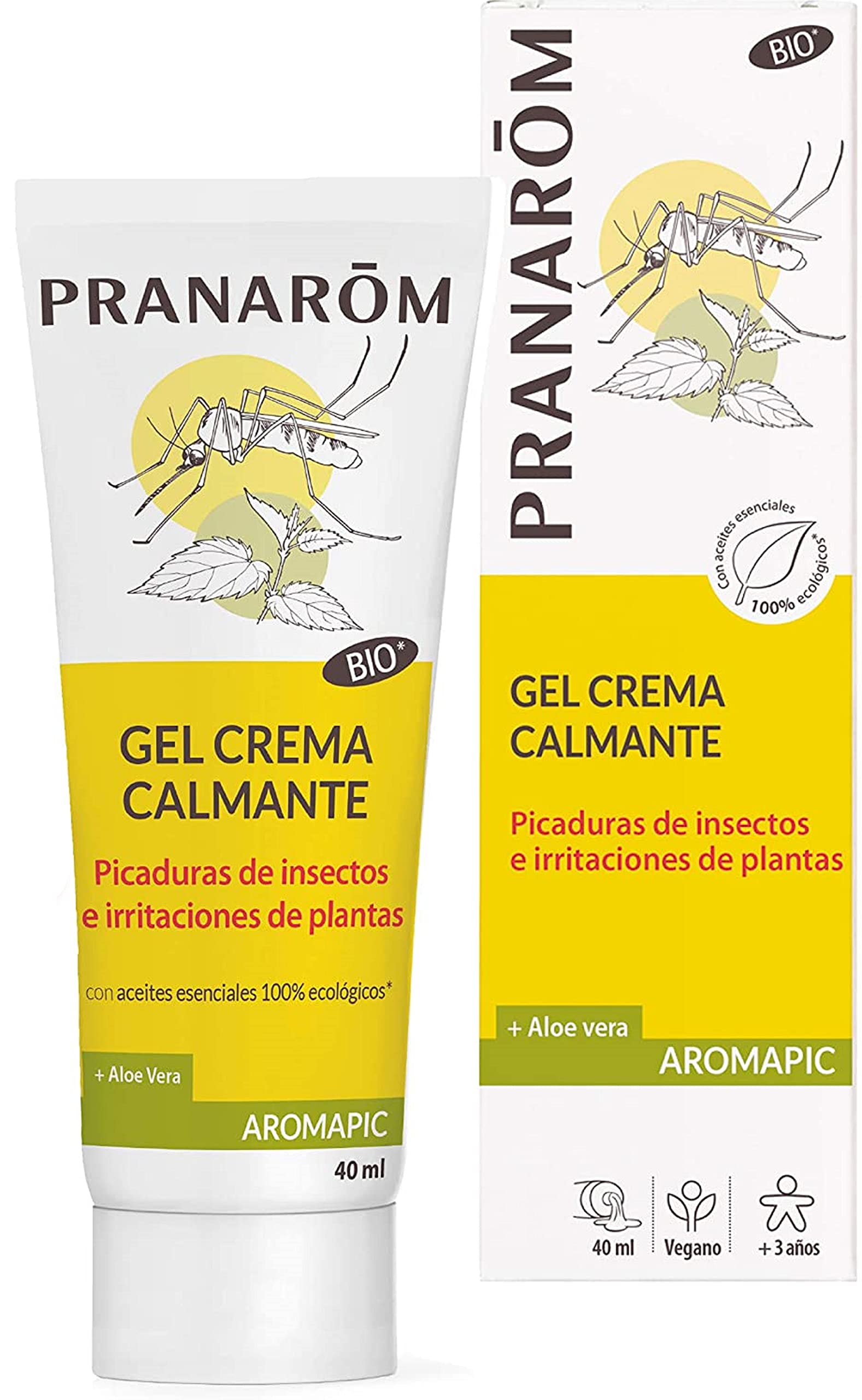 Pranarom Calming Gel 40 ml Bio Pranarom 140 ml