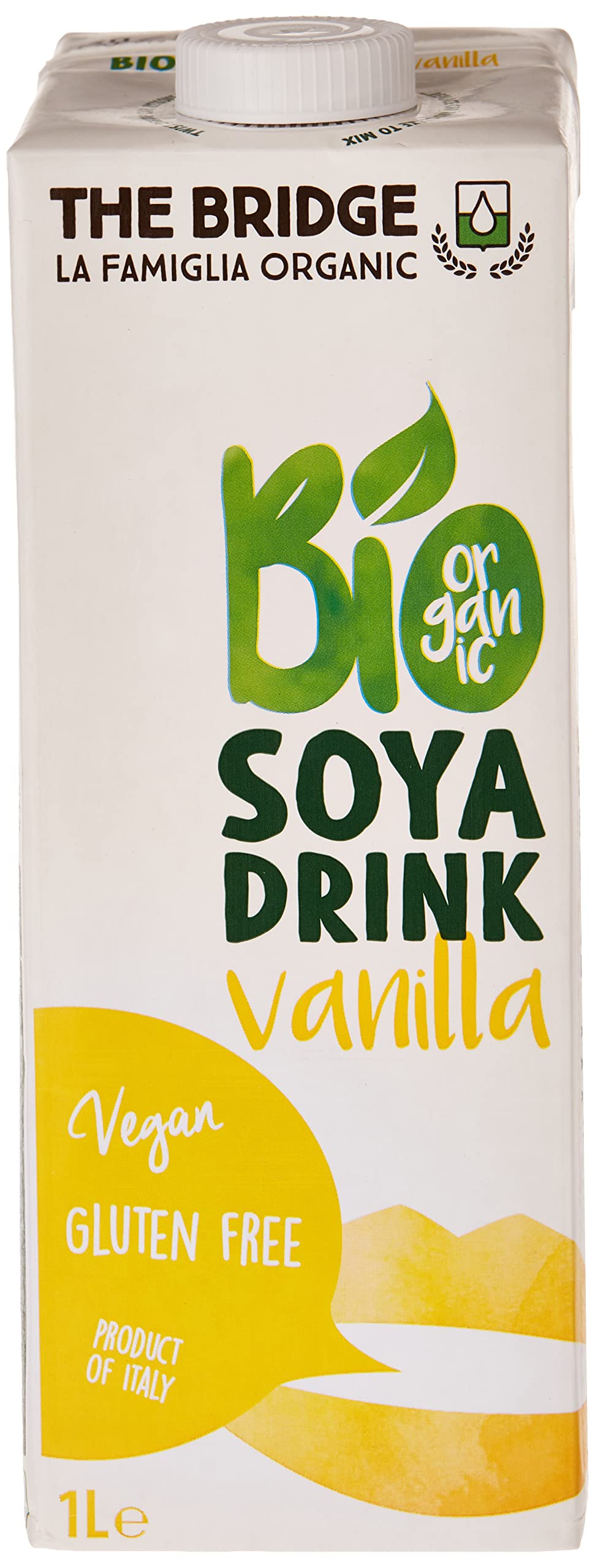 THE BRIDGE Bio Organic Soya Vanilla Drink, 1 Litre