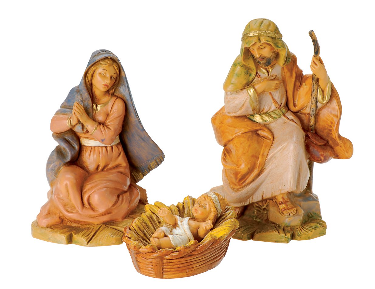 Fontanini by Roman Centennial Holy Family, 3-Piece, 5-Inch