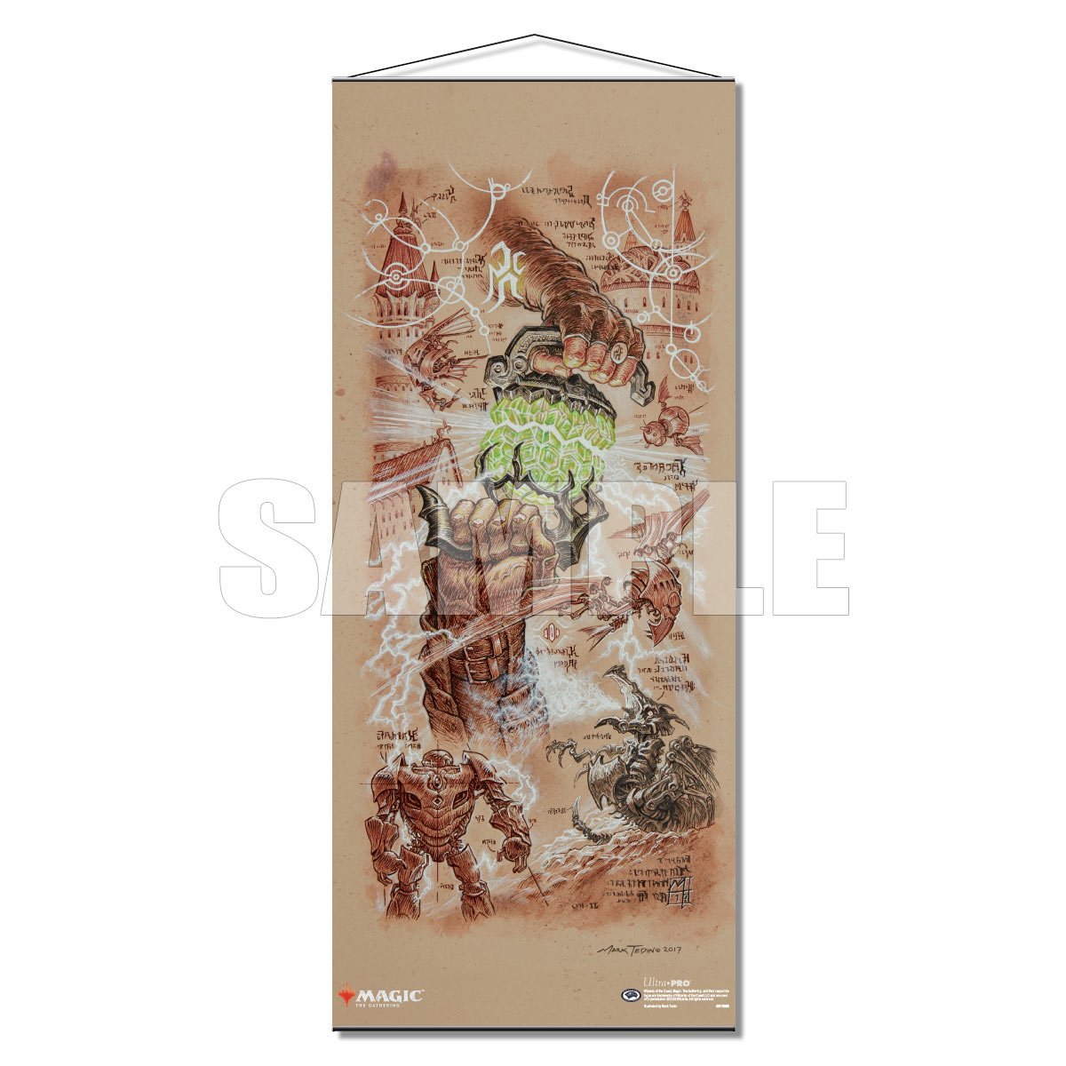 Ultra Pro Official Magic: The Gathering Antiquities War Saga Wall Scroll