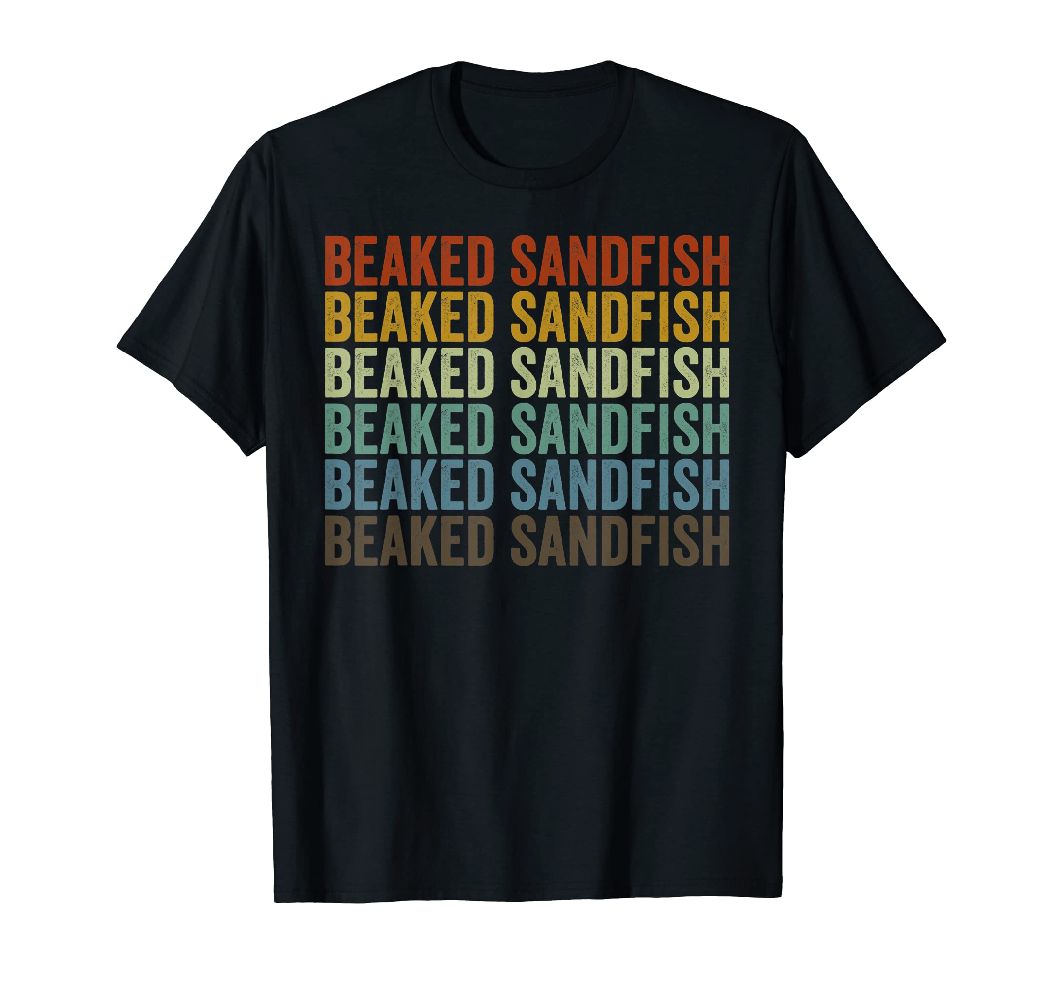 Beaked Sandfish Fish Retro T-Shirt