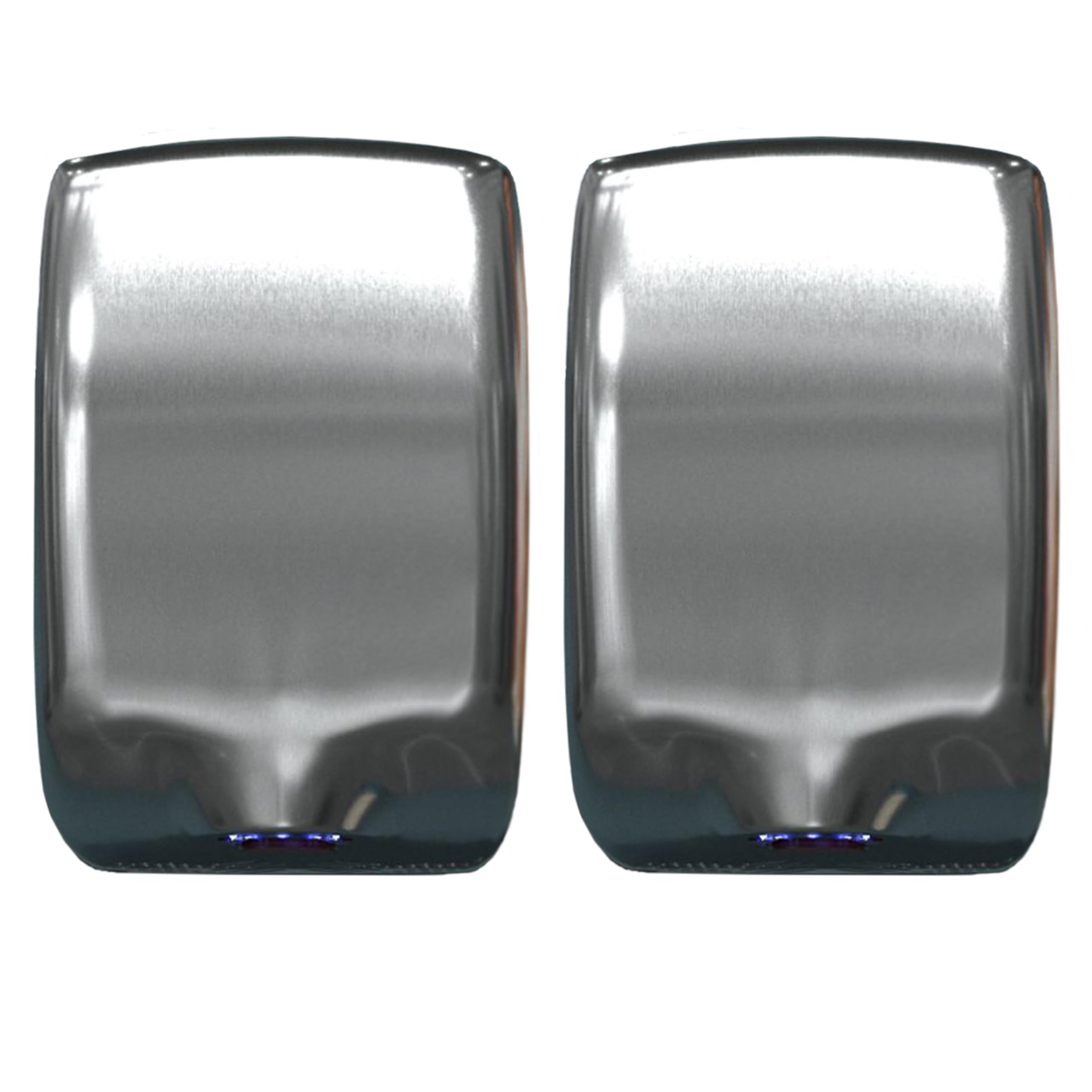 Commercial Hand Dryer (2-Pack) - Electric Hand Dryers for Bathrooms– High Speed (224 MPH) Stainless Steel Air Hand Dryer with Air Filter, Optional Energy-Saver Mode, Speed/Volume Control