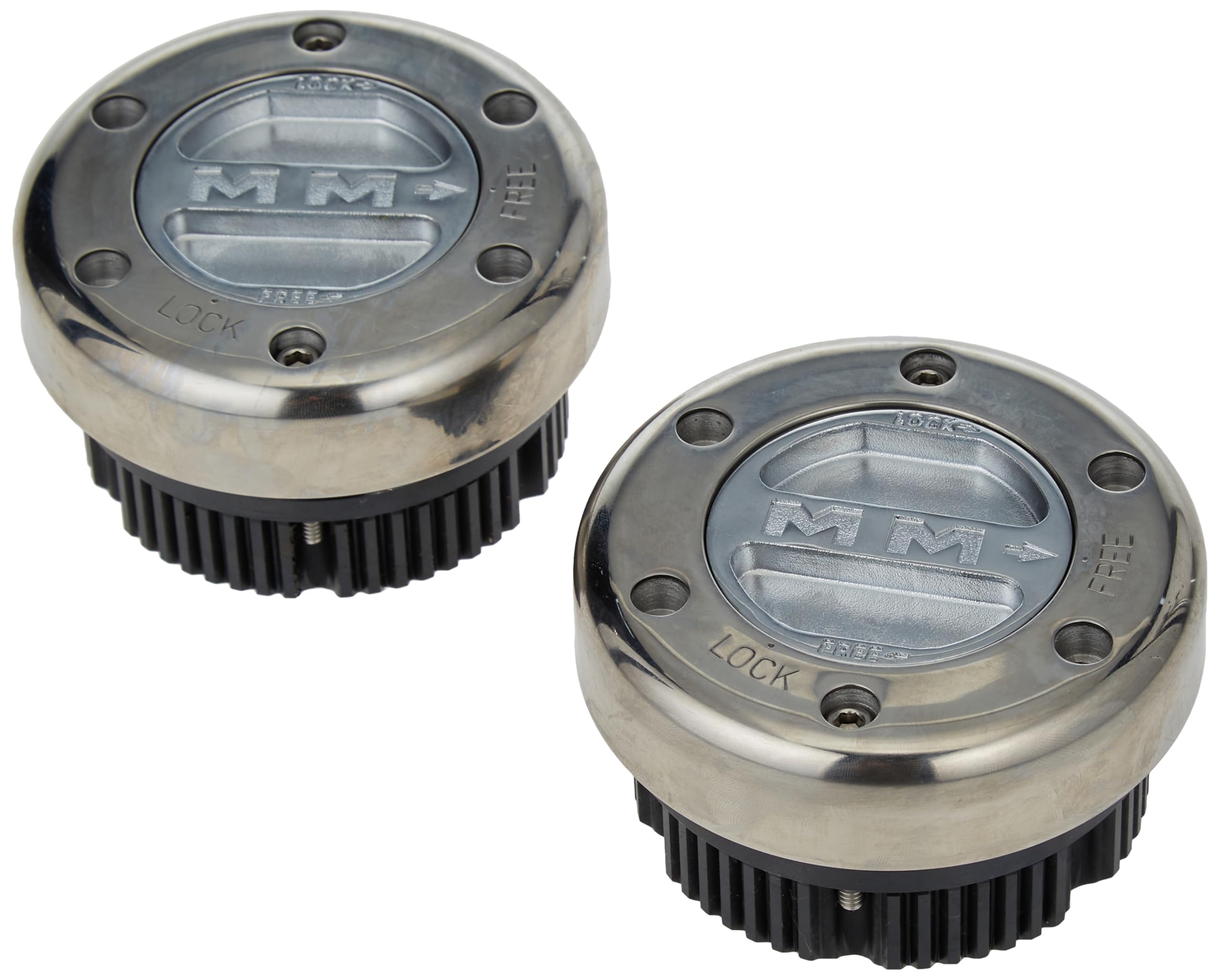 Mile Marker Premium Locking Hubs (449SS),Silver