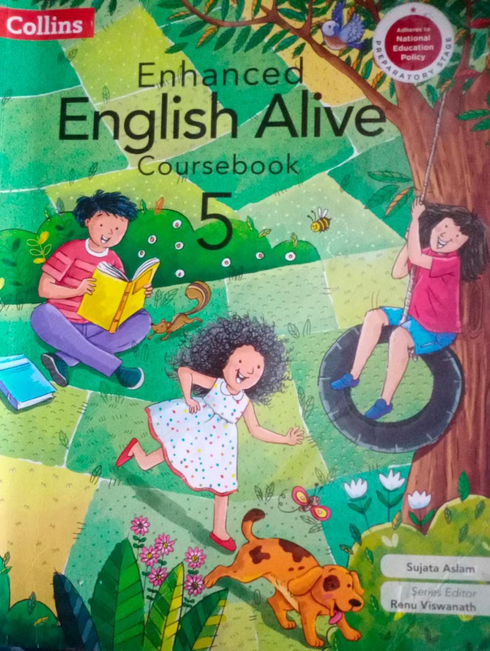 Collins Enhanced English Alive Coursebook Class 5 (Second Hand & Used Book) (S)