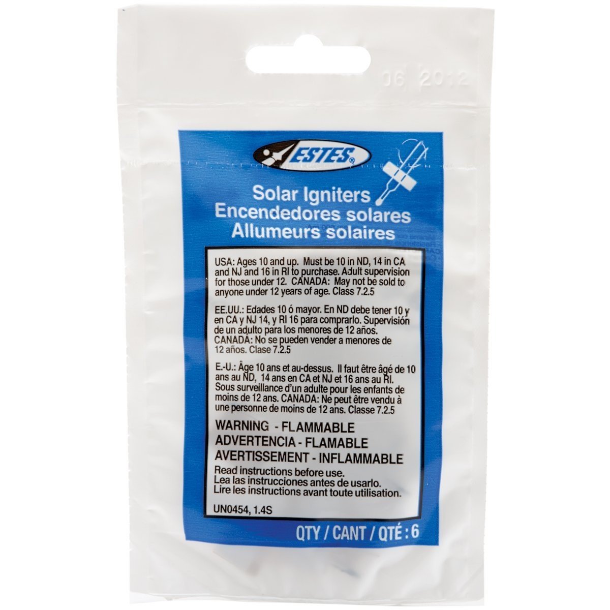 Estes Model Rocket Igniters 6/Pkg-