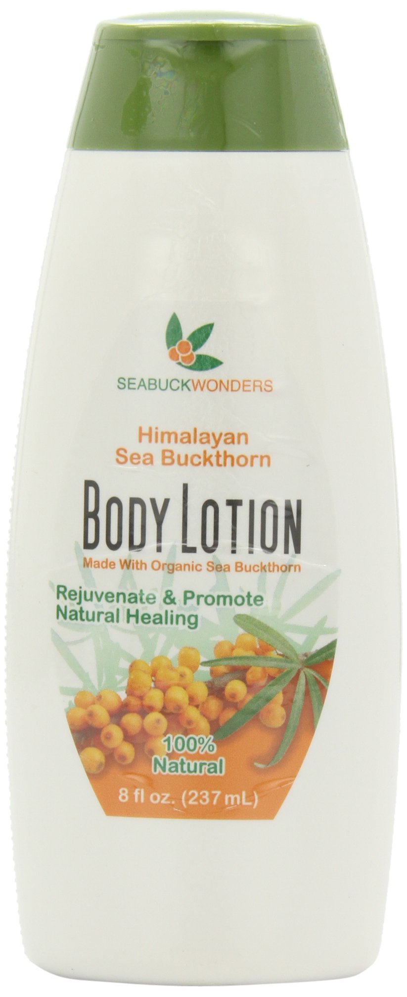 Sea Buckthorn Body Lotion - with Organic Sea Buckthorn, 8-Ounce